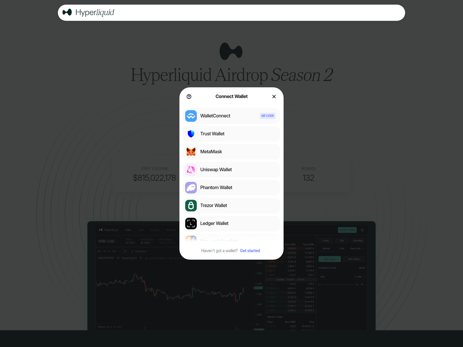Screenshot of airdrop-hype.fun