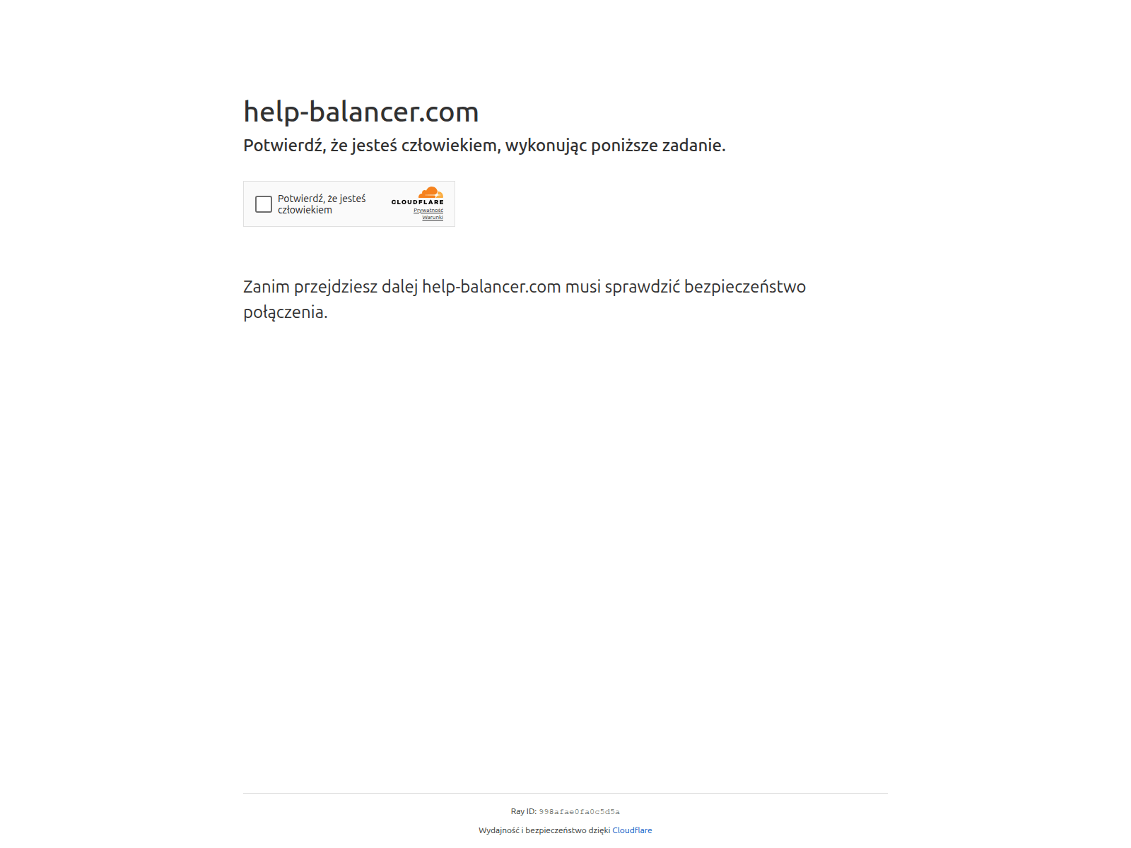 Screenshot of help-balancer.com