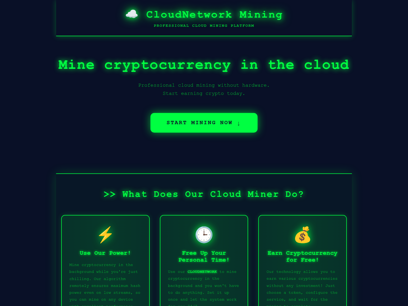 Screenshot of cloudnetwork.digital