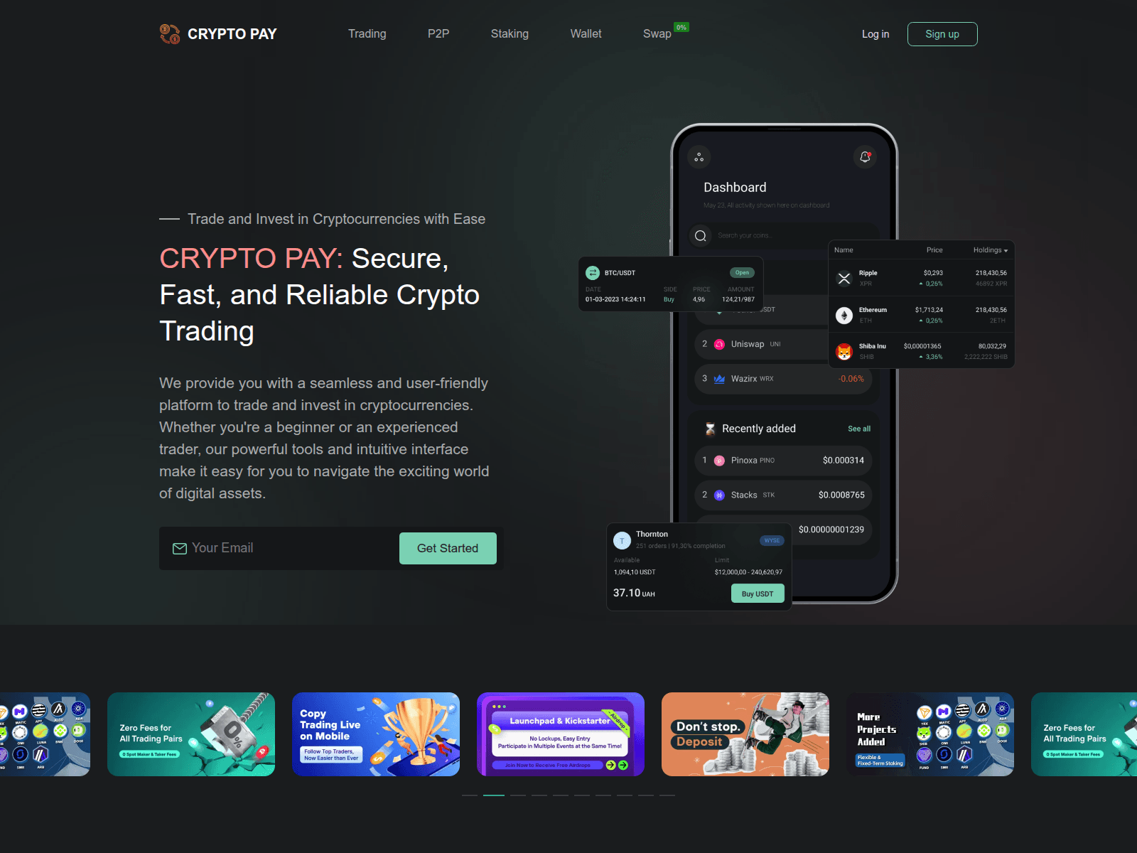 Screenshot of crypto-payd.com