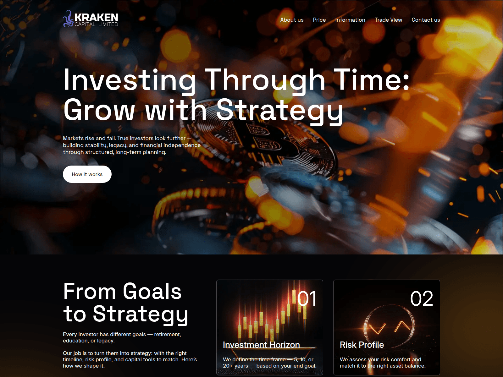 Screenshot of krakencapitallimited.com