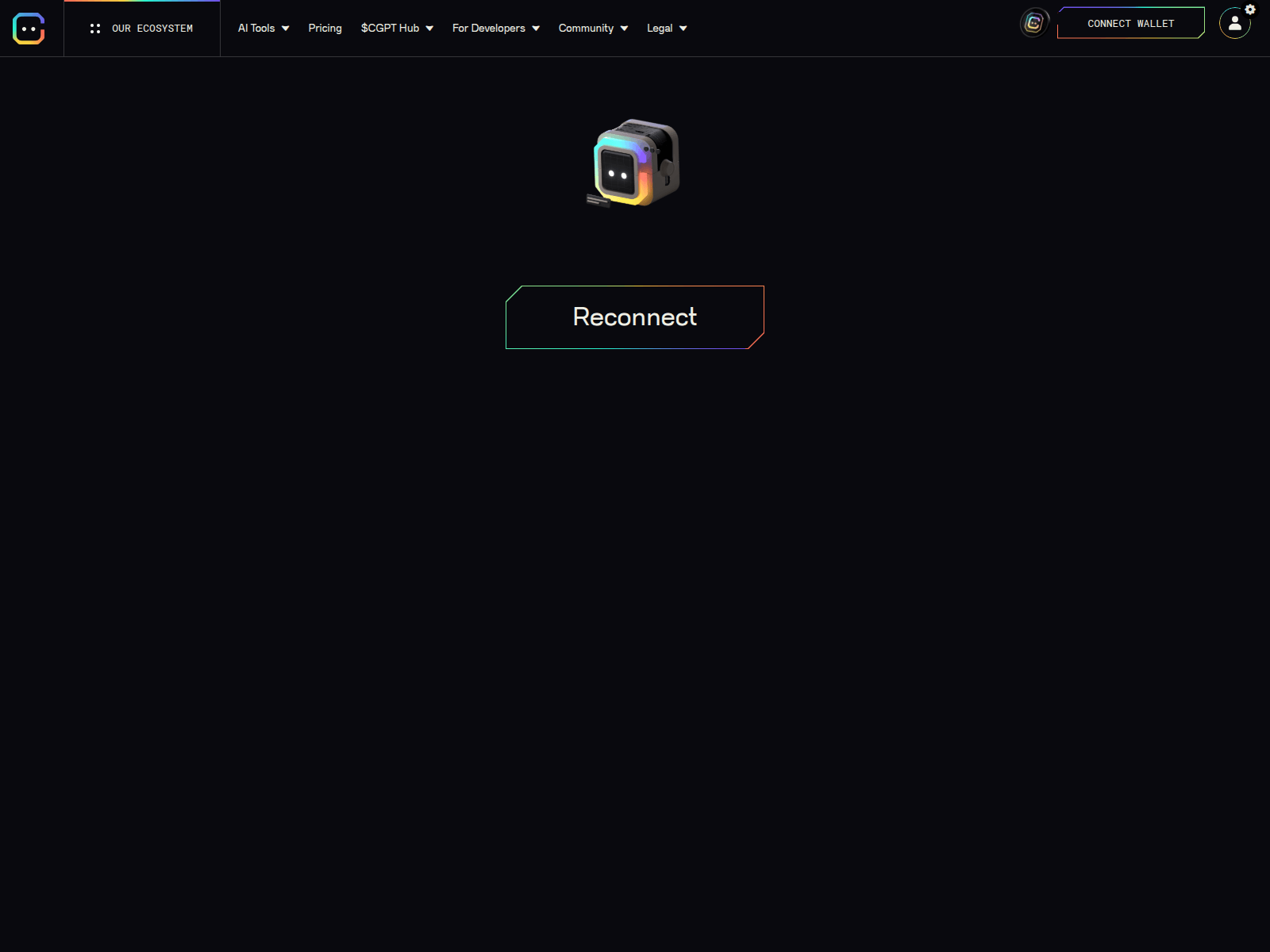 Screenshot of chaingpt-0x0000.fun