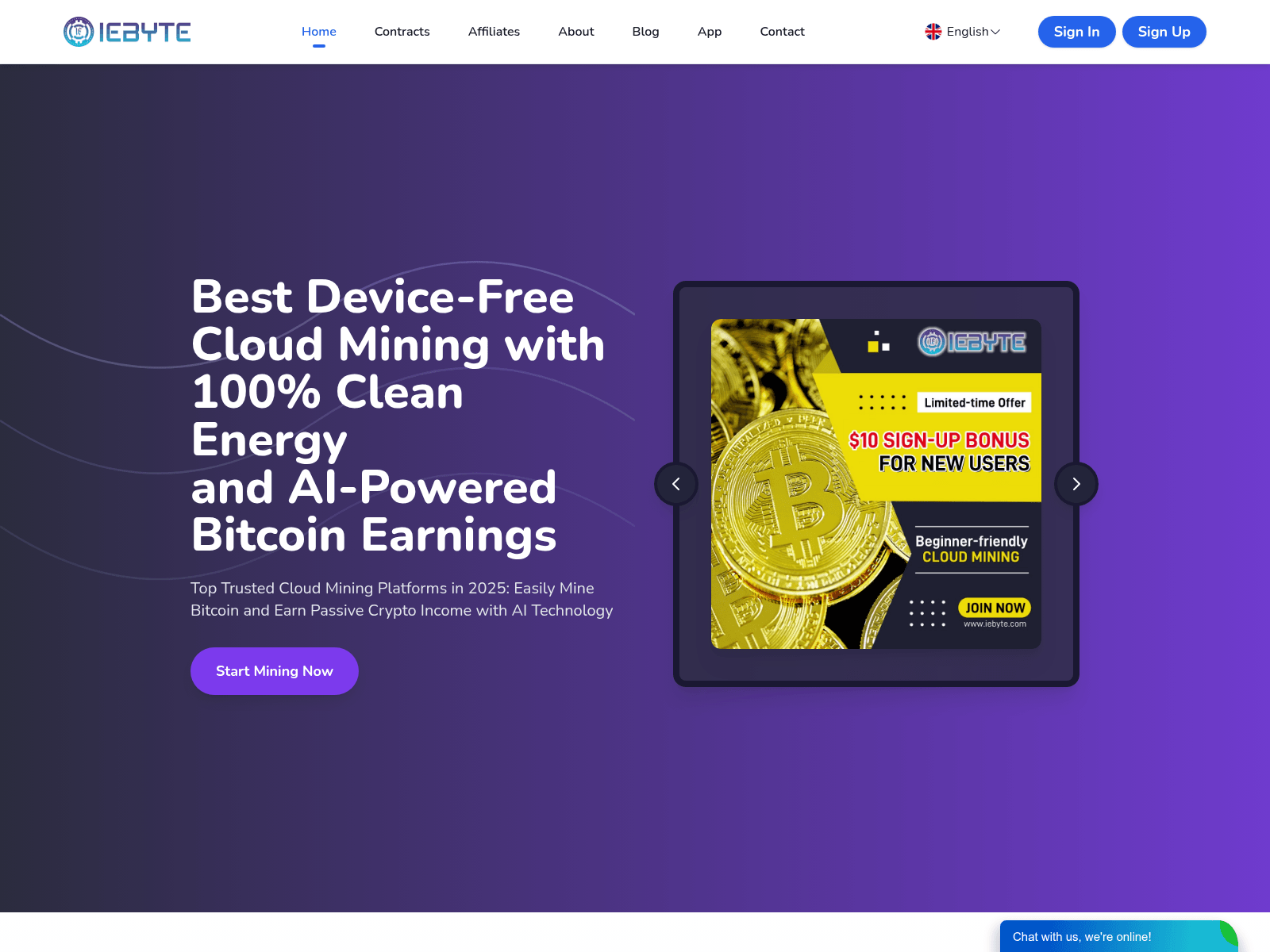 Screenshot of iebyte.com