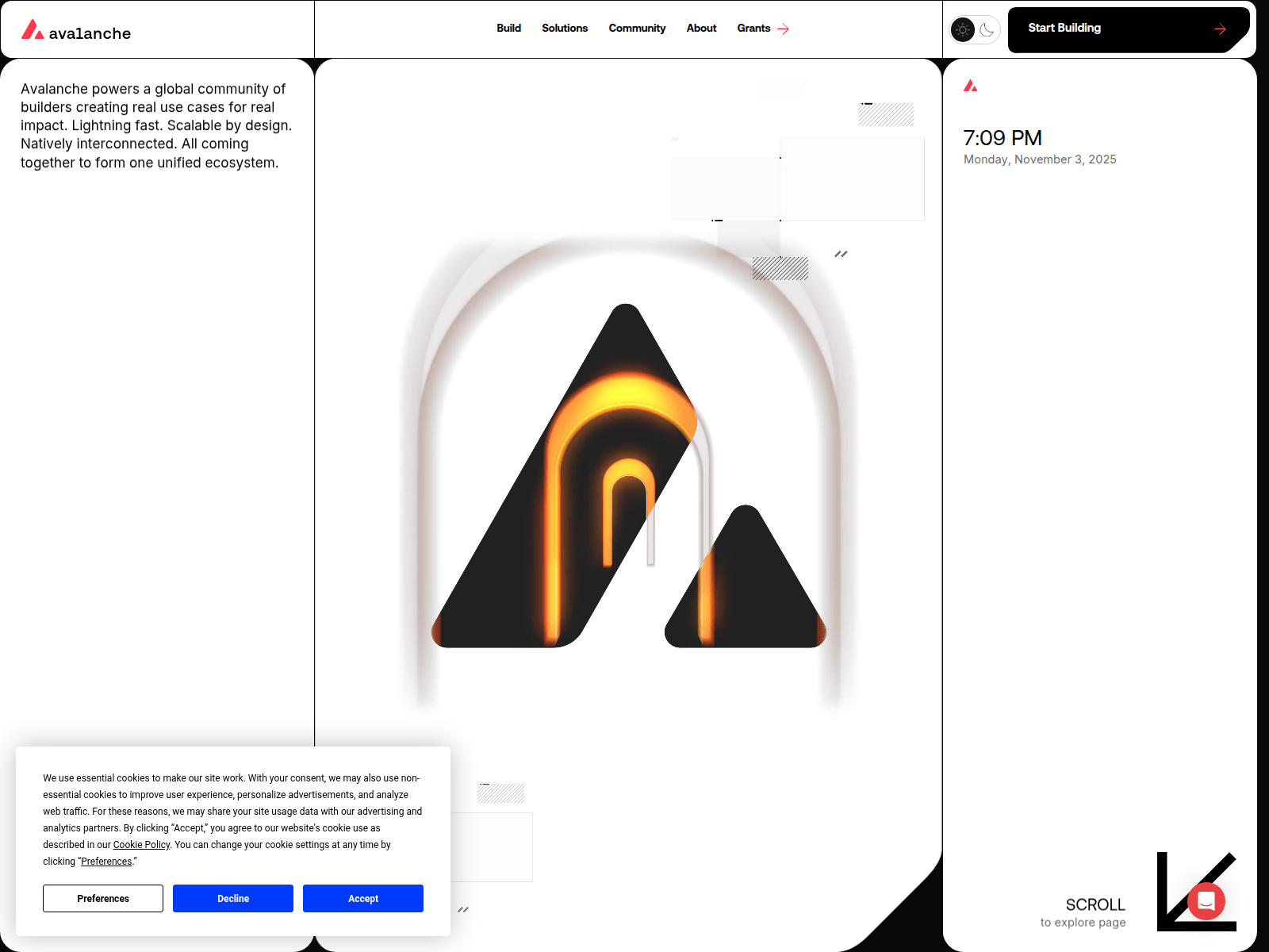 Screenshot of avaprize.com