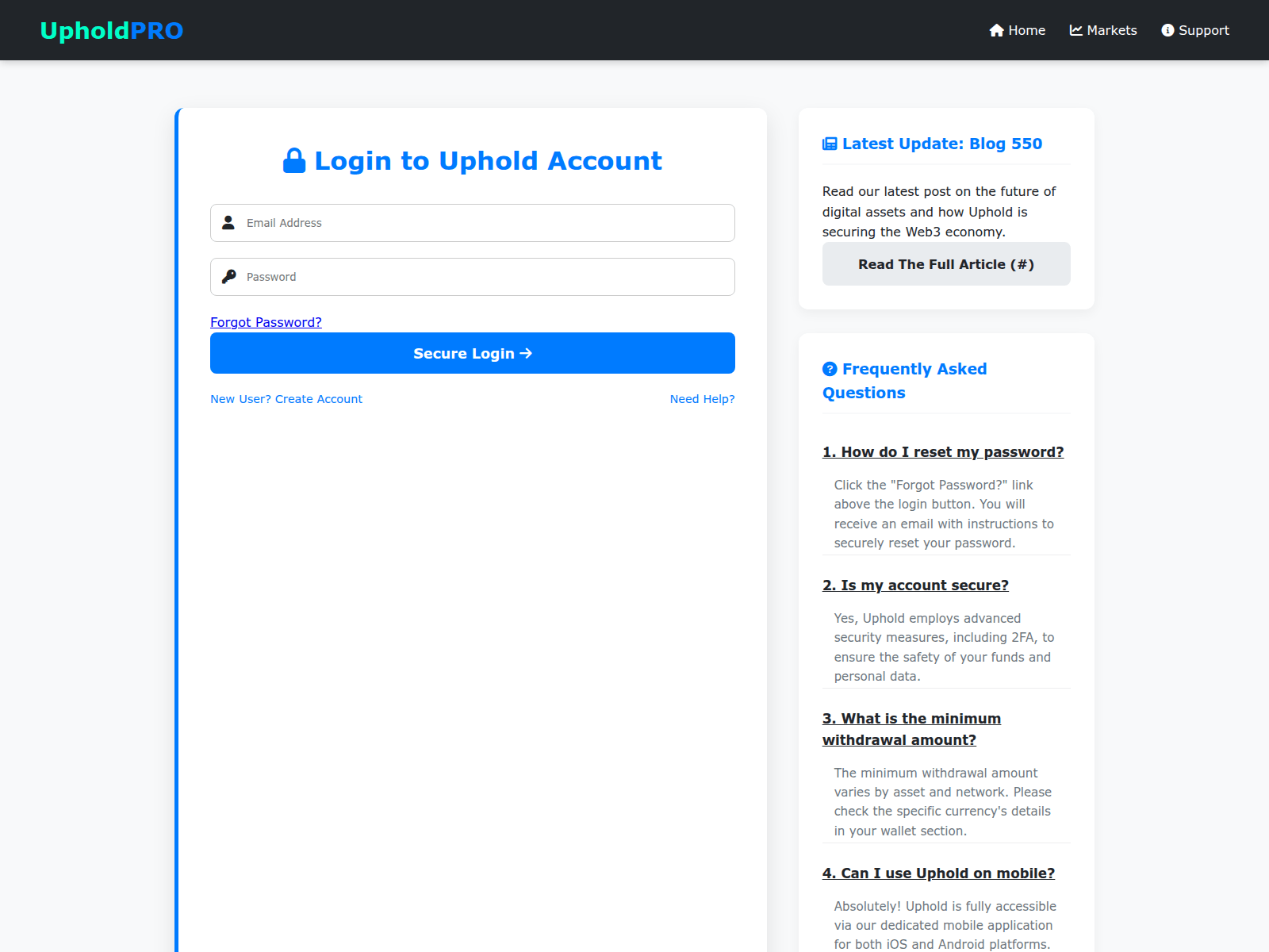 Screenshot of uphuld-ai-cdn.pages.dev