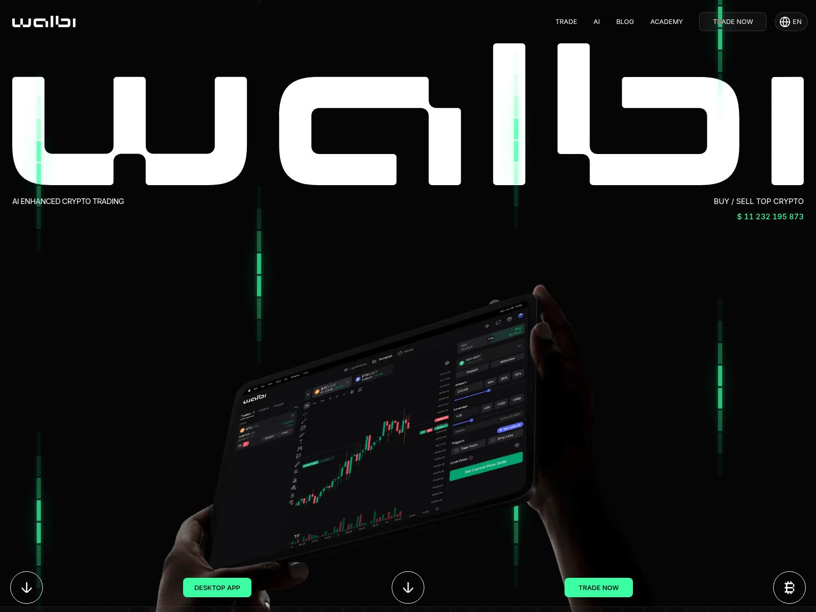 Screenshot of walbi-desktop.com