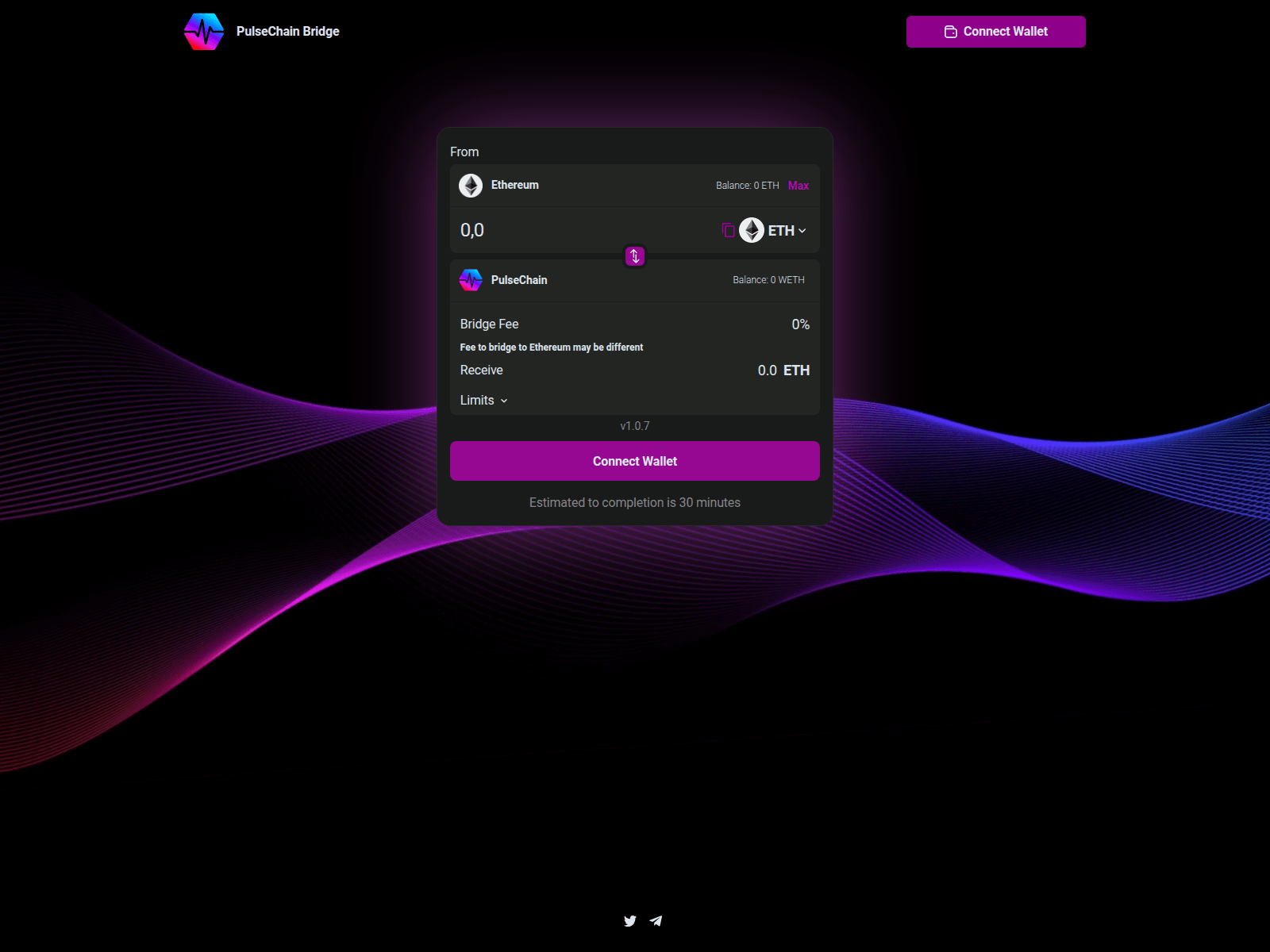 Screenshot of bridge.pulsechlan.com