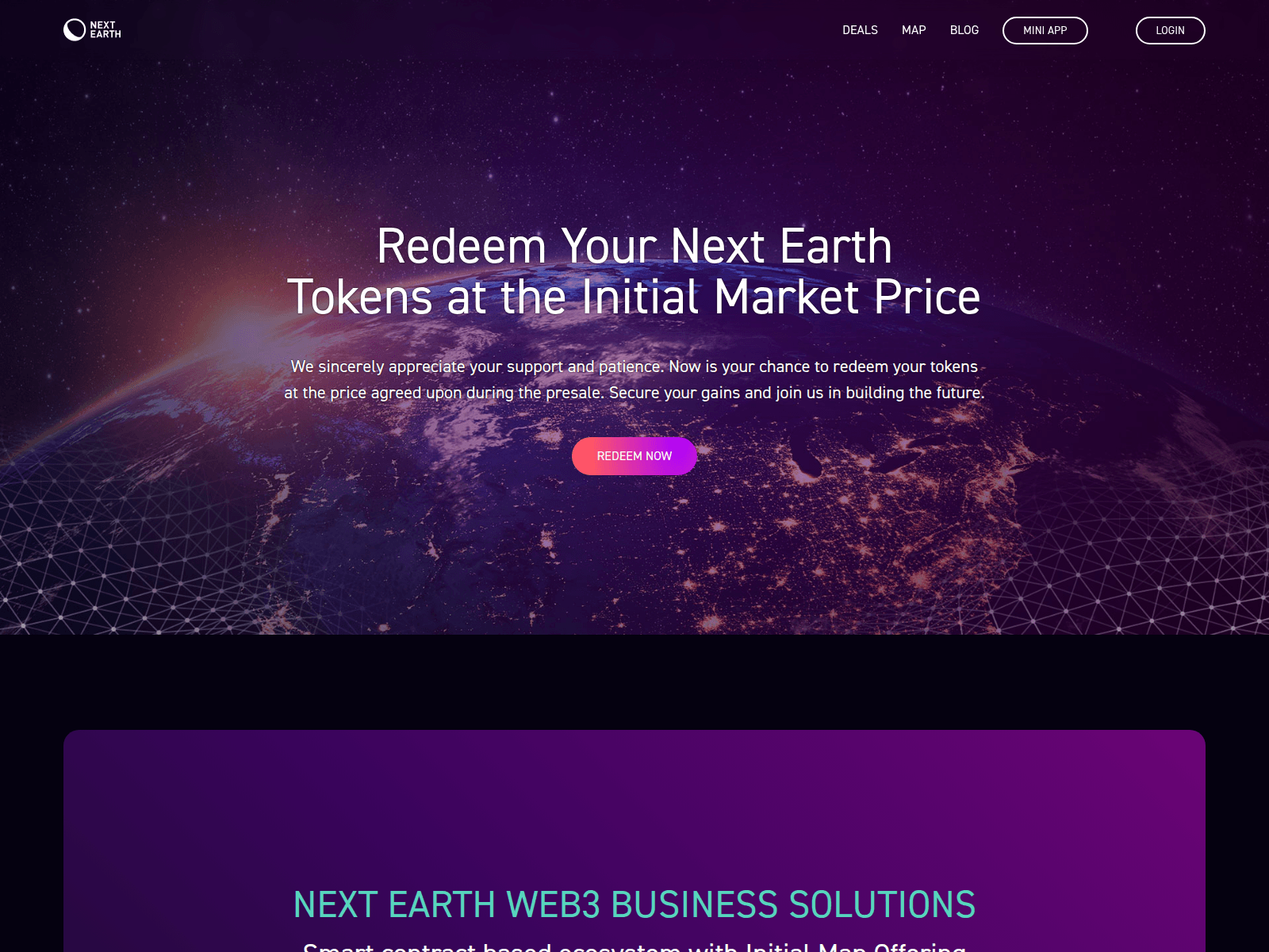 Screenshot of nextearth-update.cfd