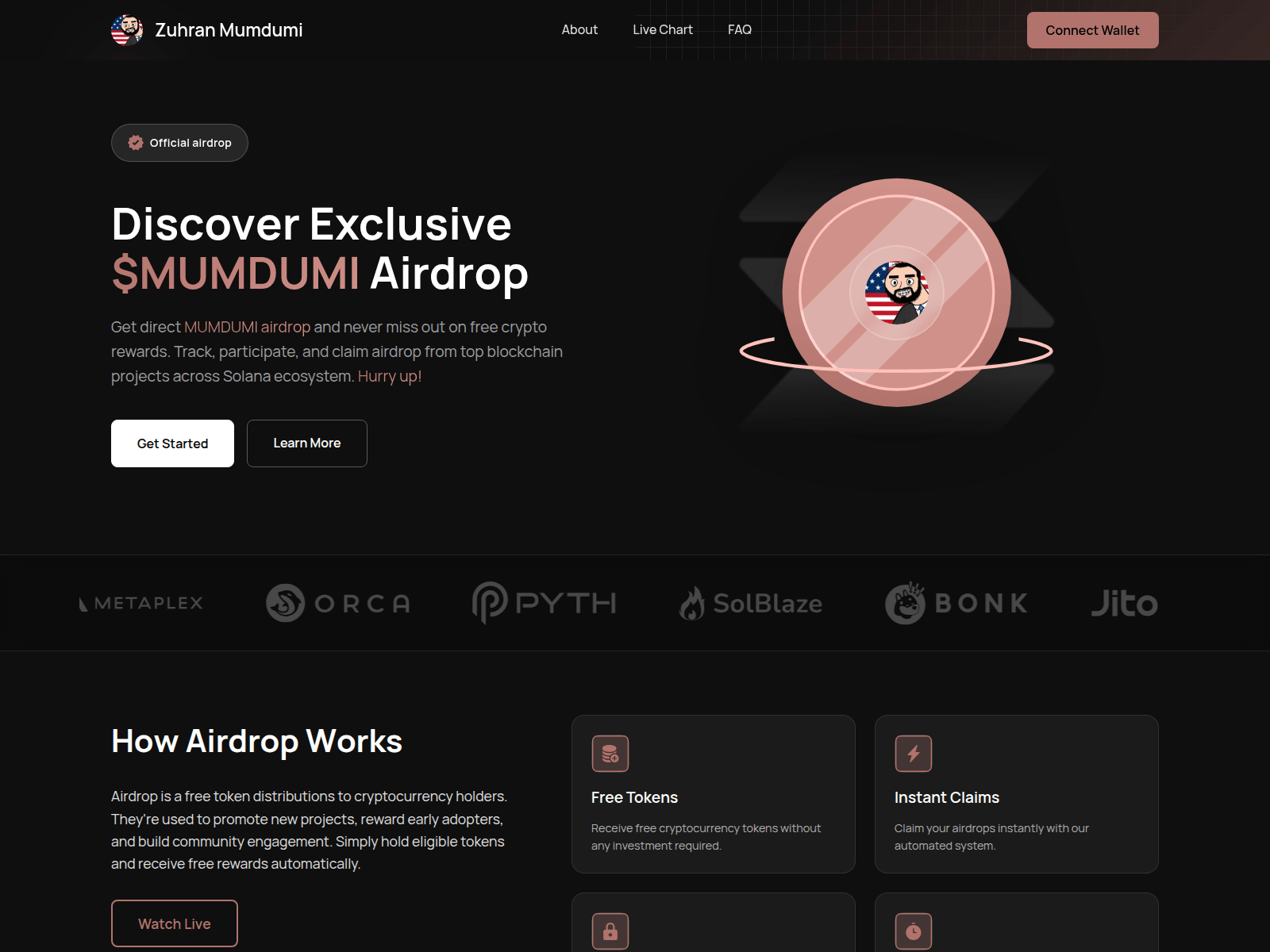 Screenshot of mumdumi.soldex.trade