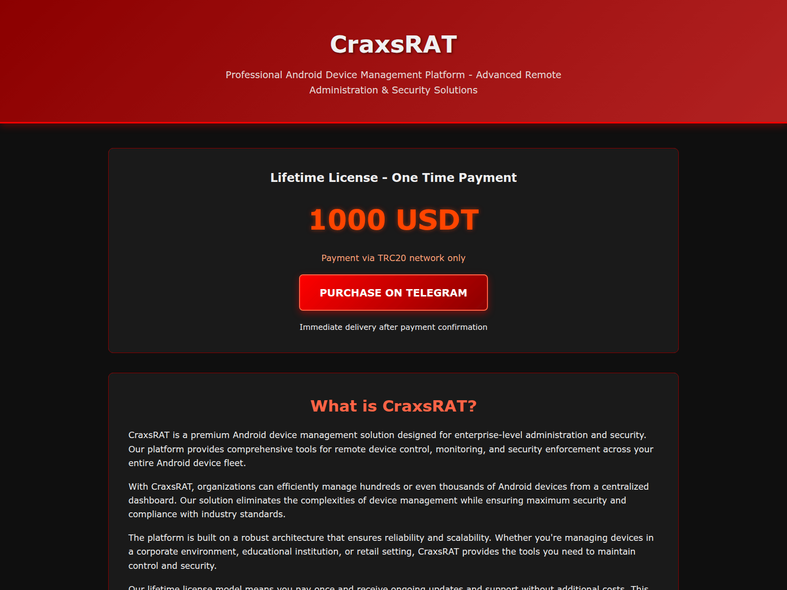 Screenshot of craxsrat.click