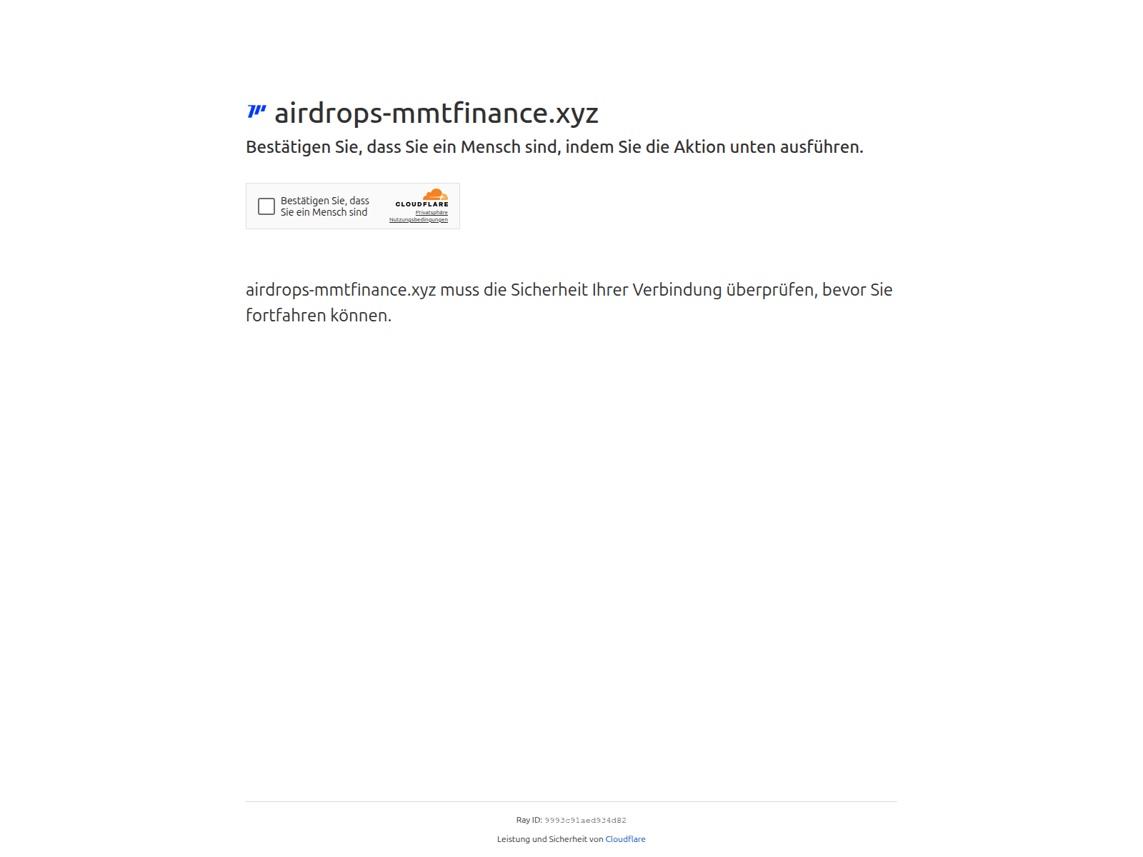 Screenshot of airdrops-mmtfinance.xyz