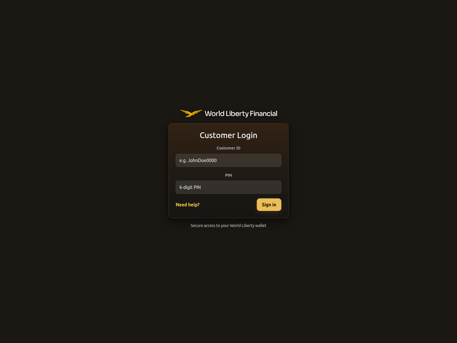 Screenshot of wlfidashboard.net