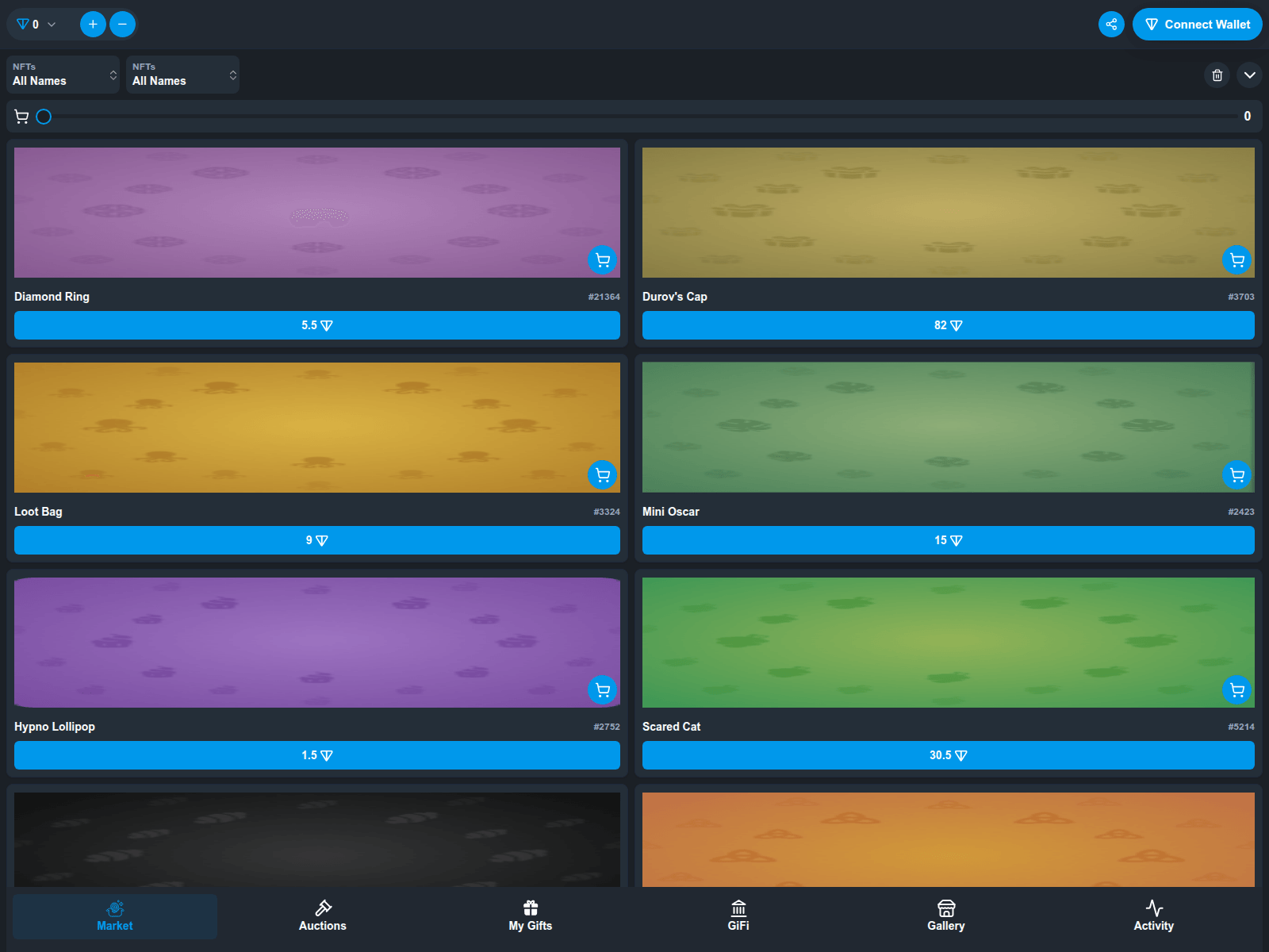 Screenshot of tonnell.network