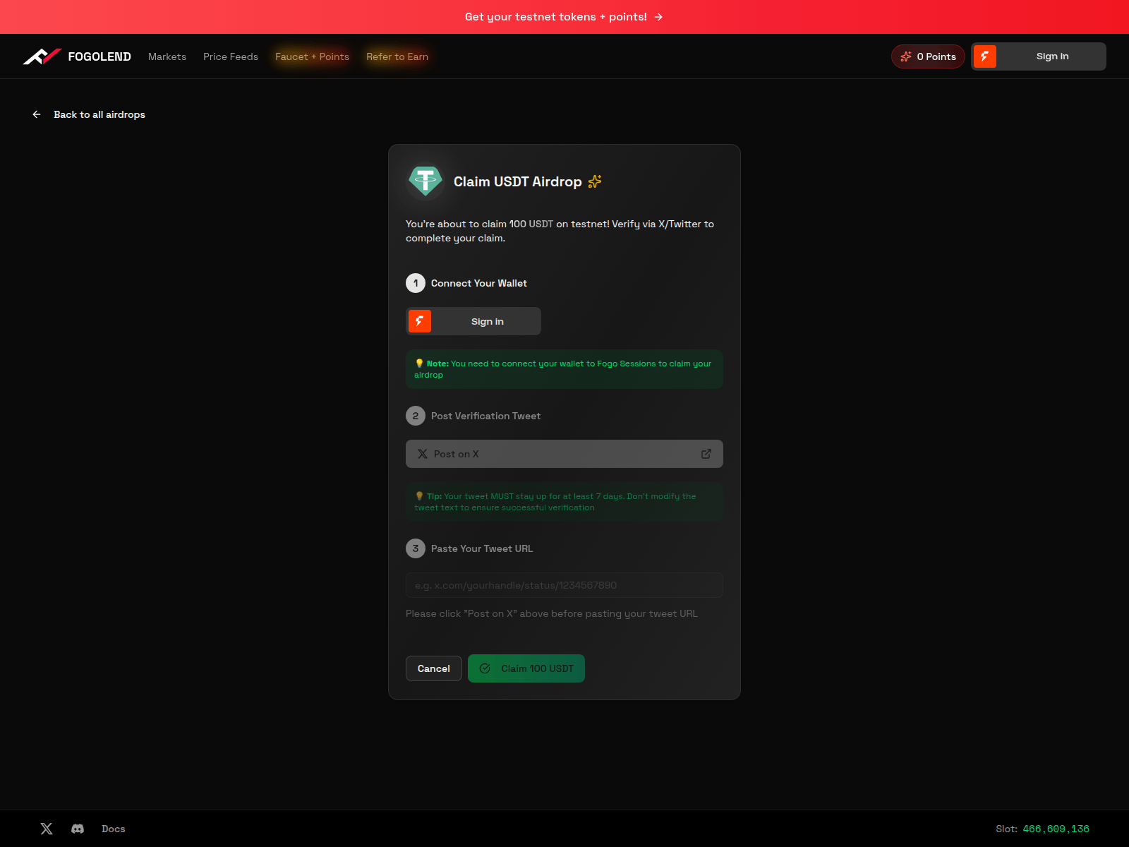 Screenshot of fogolend.com