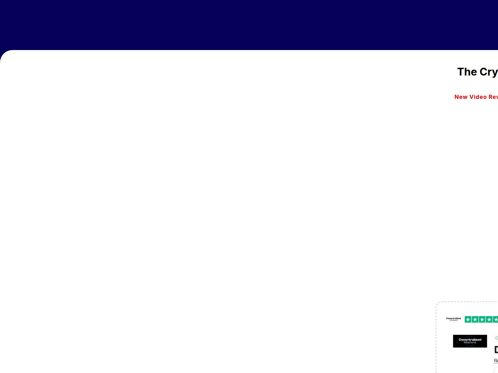 Screenshot of www.decen-masters.com