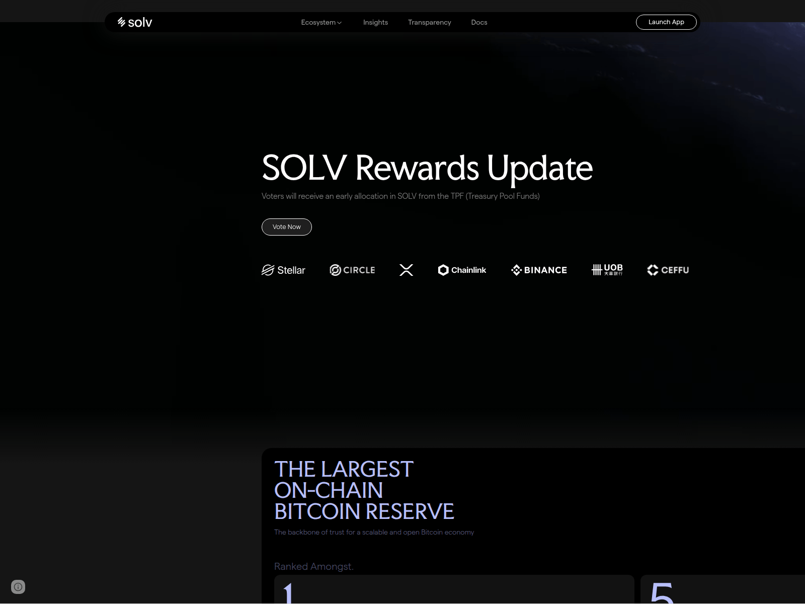 Screenshot of vote-solve.com