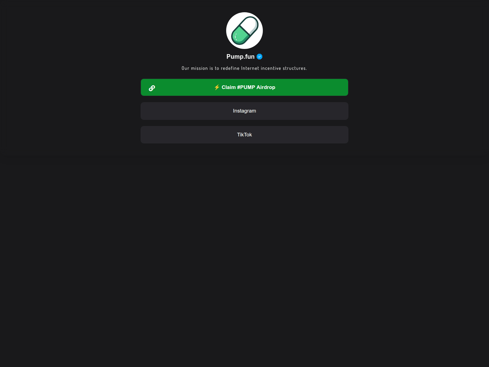 Screenshot of get.pumpfnd.com