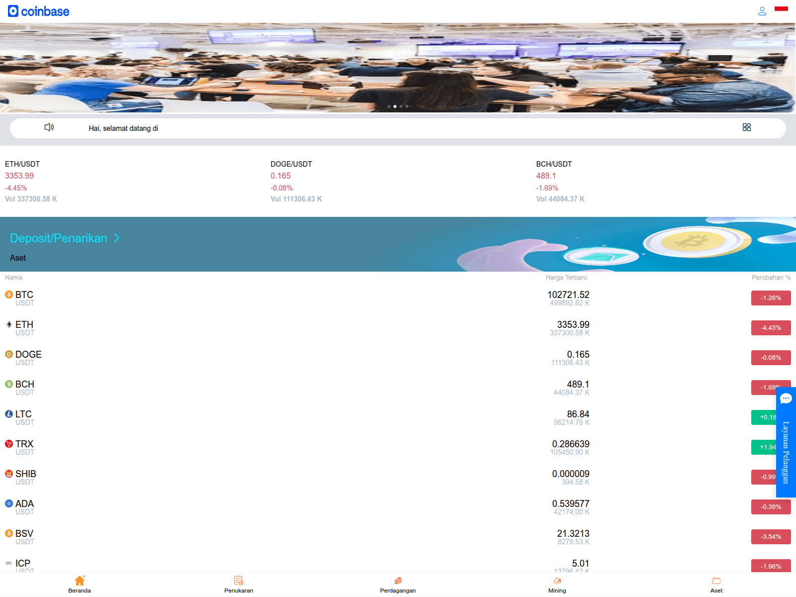 Screenshot of coinbase5k88.com