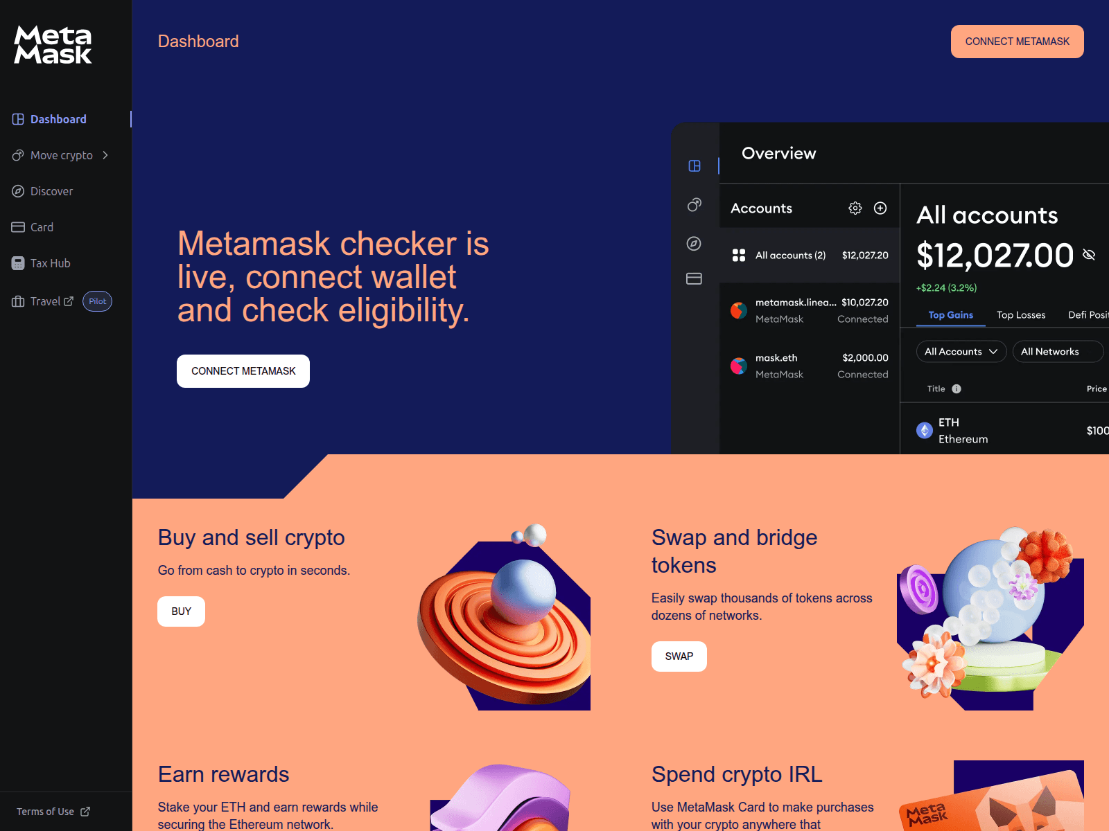 Screenshot of portfolio-maskrewards.click