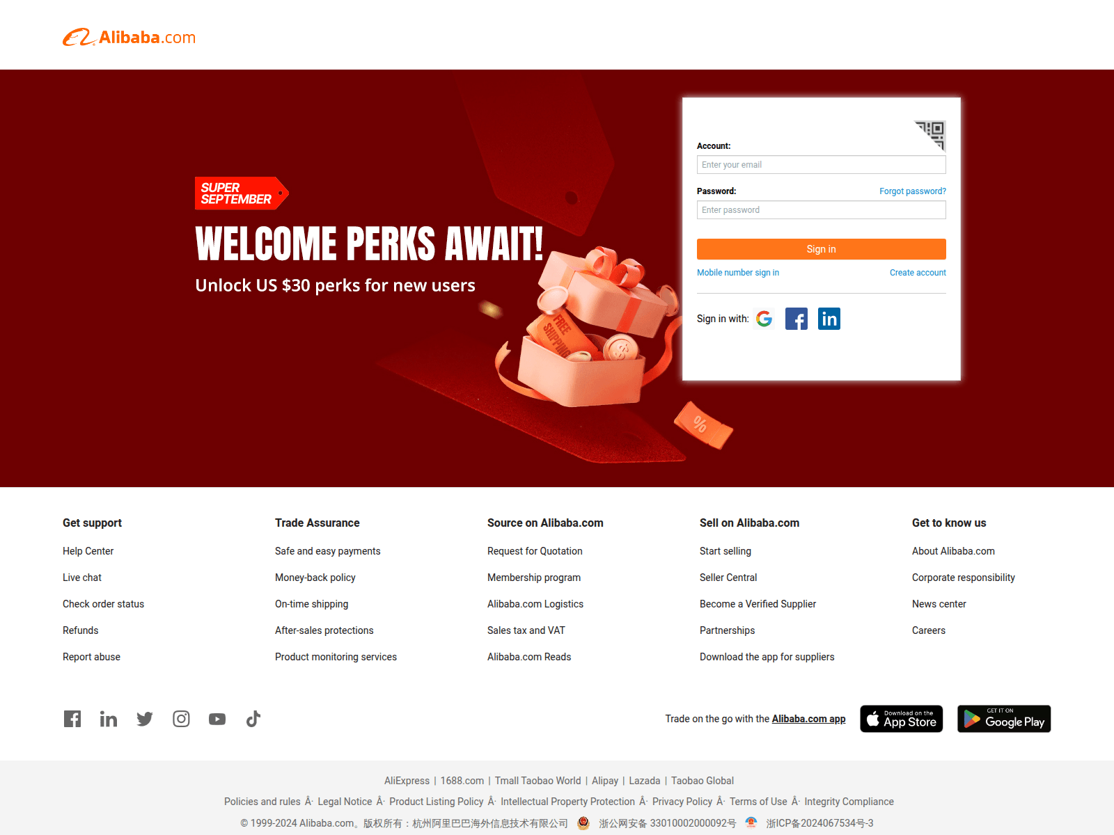 Screenshot of sgin9-alibaba.mdbgo.io