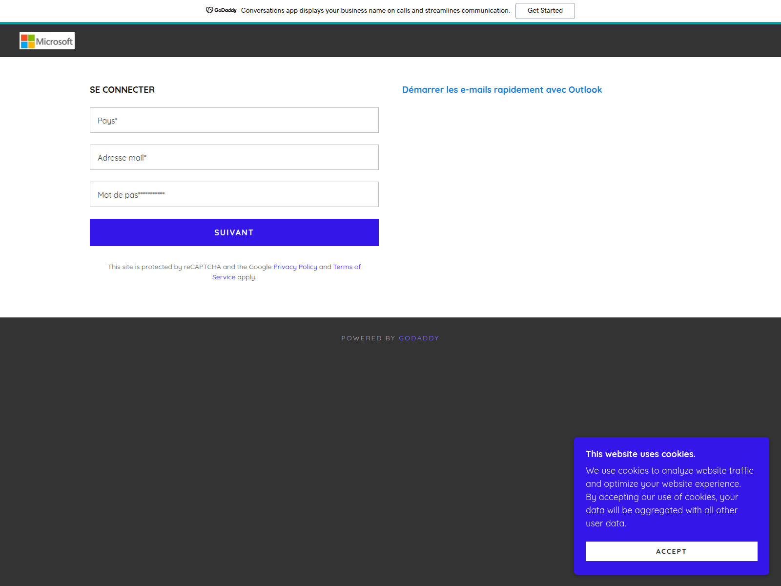 Screenshot of site-0iom9xtic.godaddysites.com