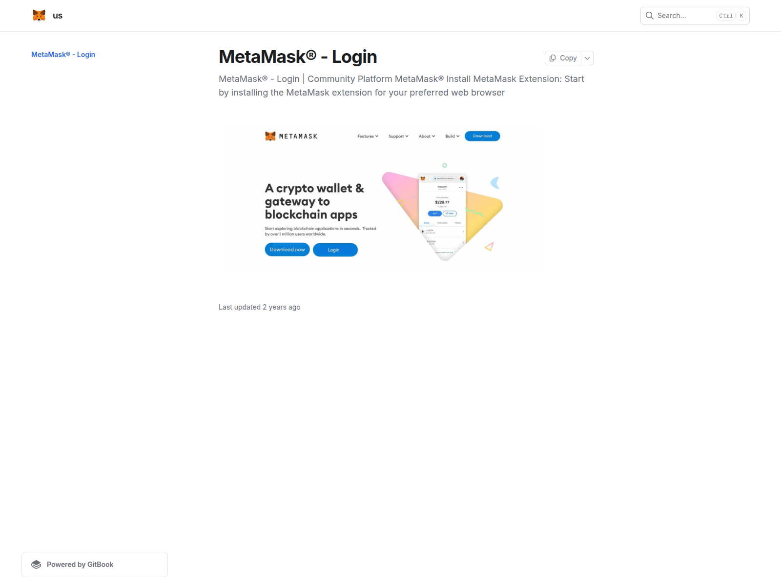 Forensic screenshot of methadfmscklogon.gitbook.io
