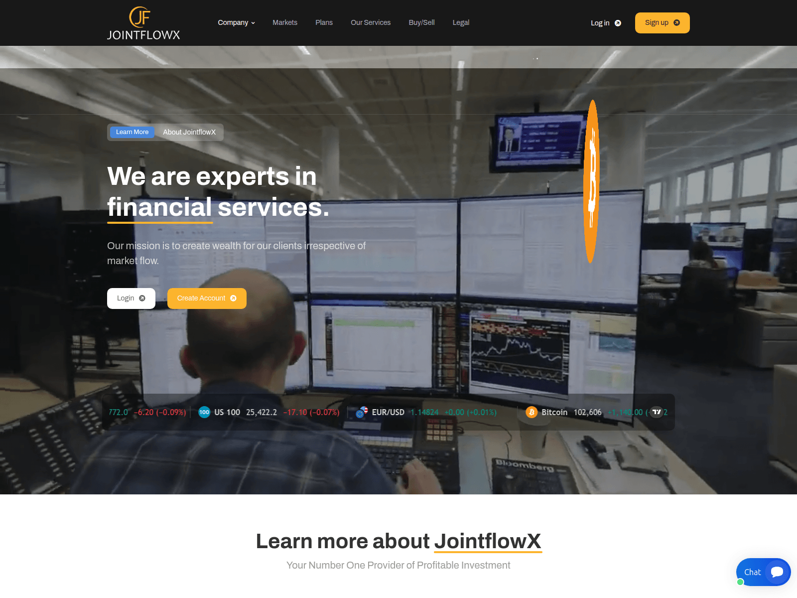 Screenshot of jointflowx.com