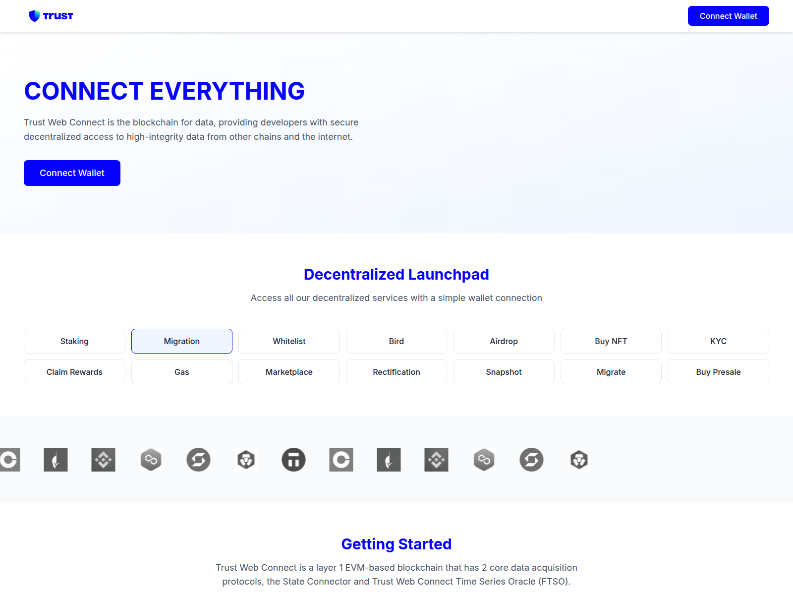 Screenshot of app.trustwebconnect.live