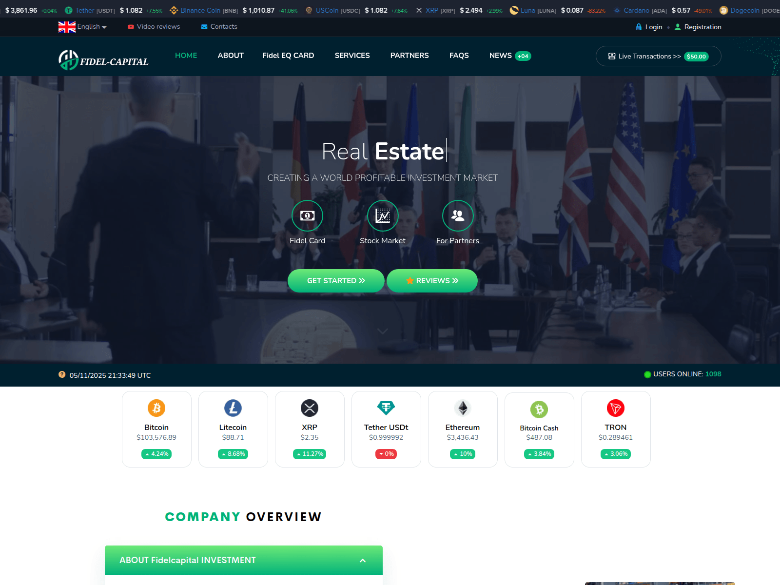 Screenshot of fidelcapital.org