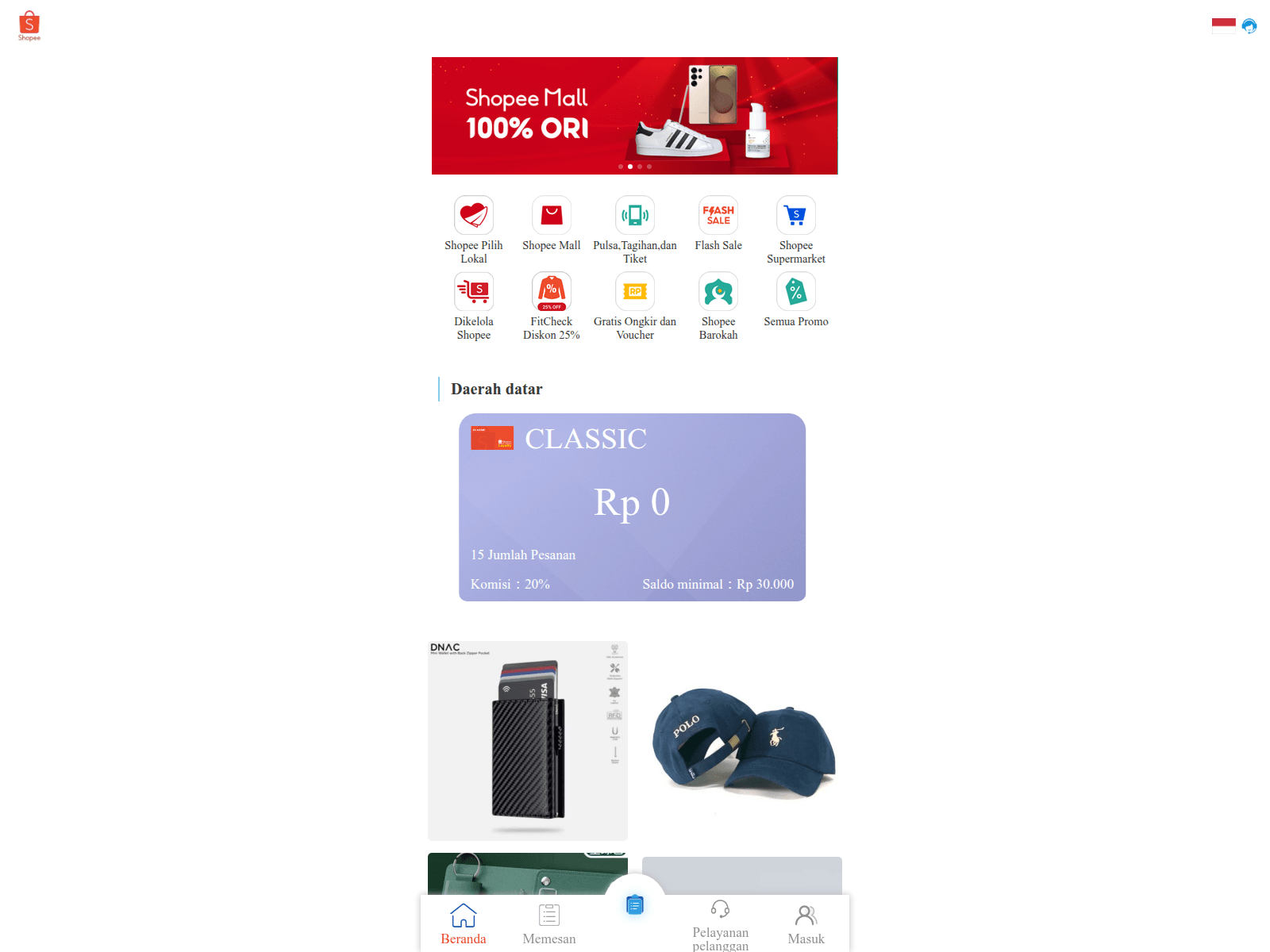 Screenshot of kerjaonlineofficial.com
