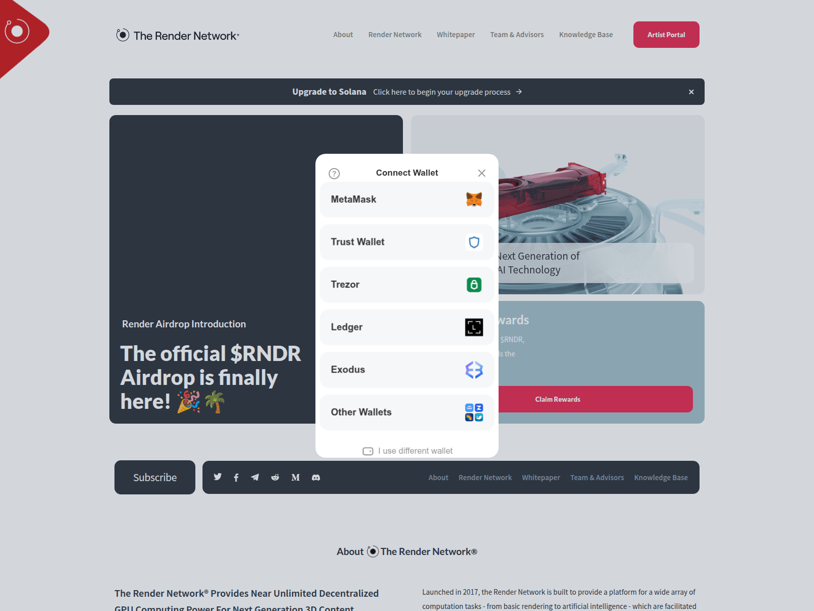 Screenshot of dashboard-render.com