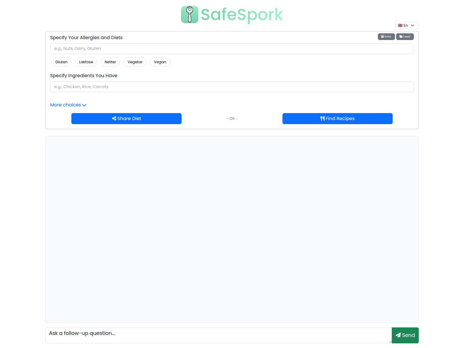 Screenshot of safespork.com