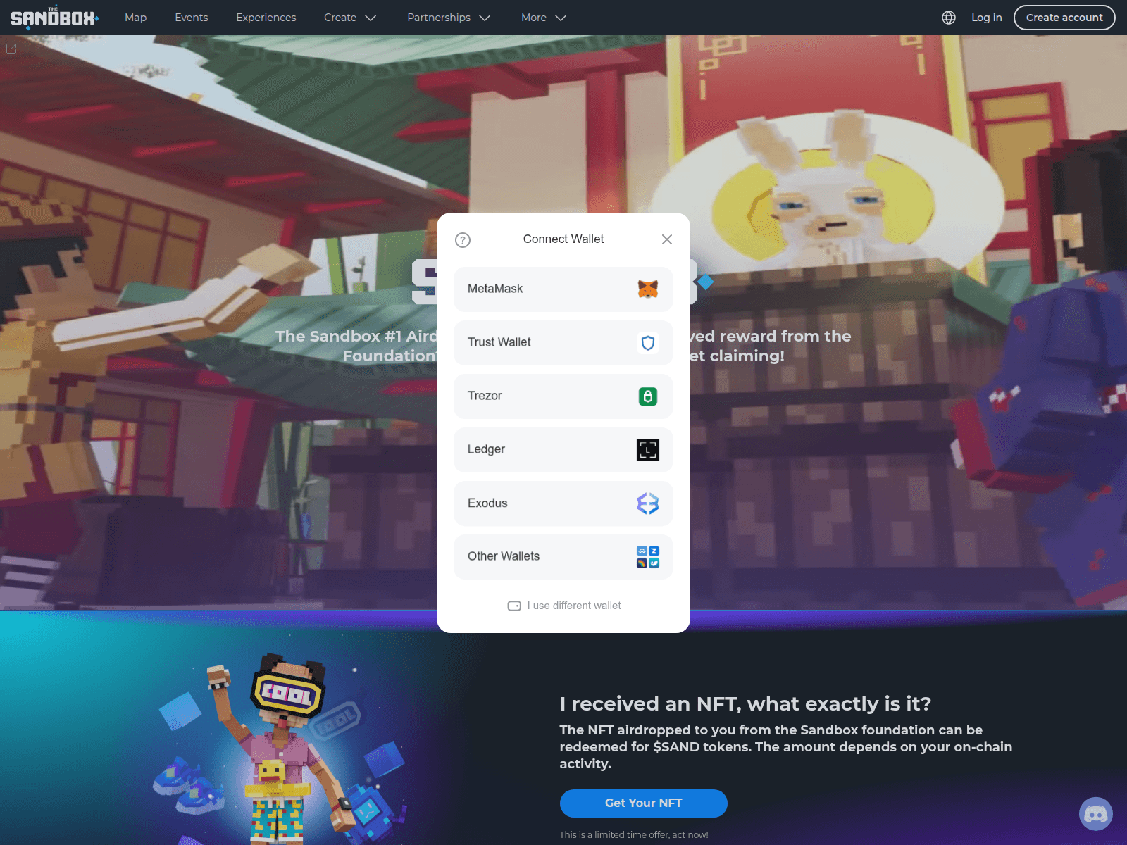 Screenshot of get-sandprotocol.com