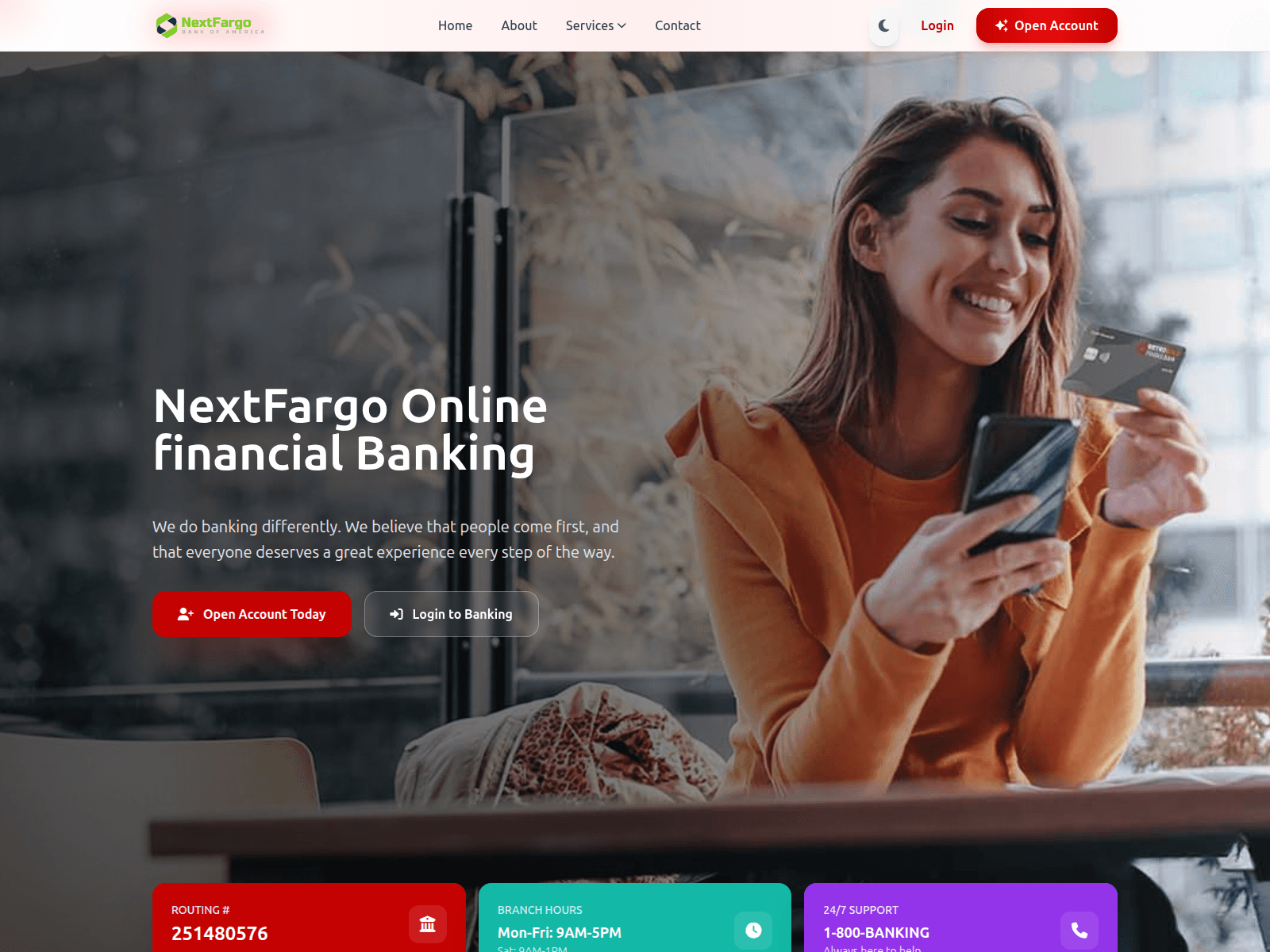 Screenshot of nextfargo.com