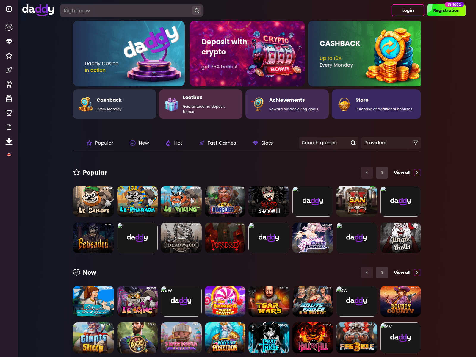 Screenshot of daddygmv.cc