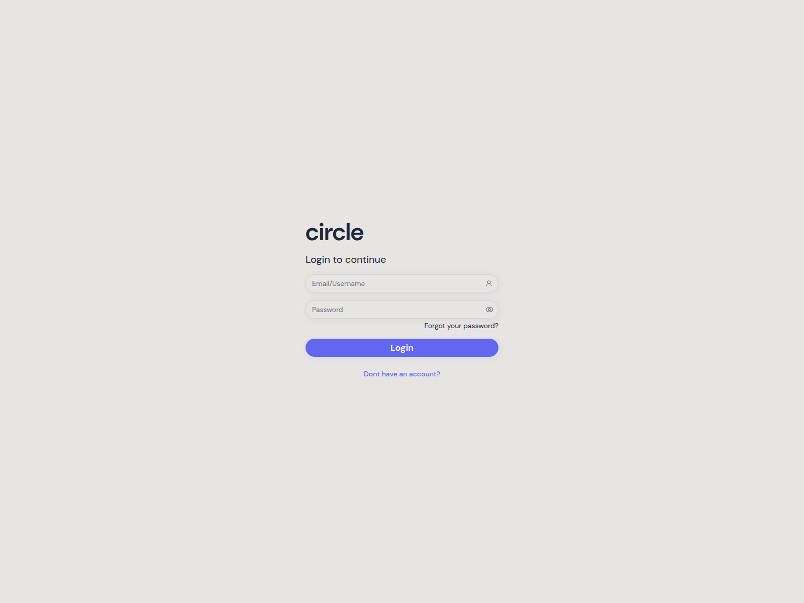 Screenshot of circle.freikugel.space