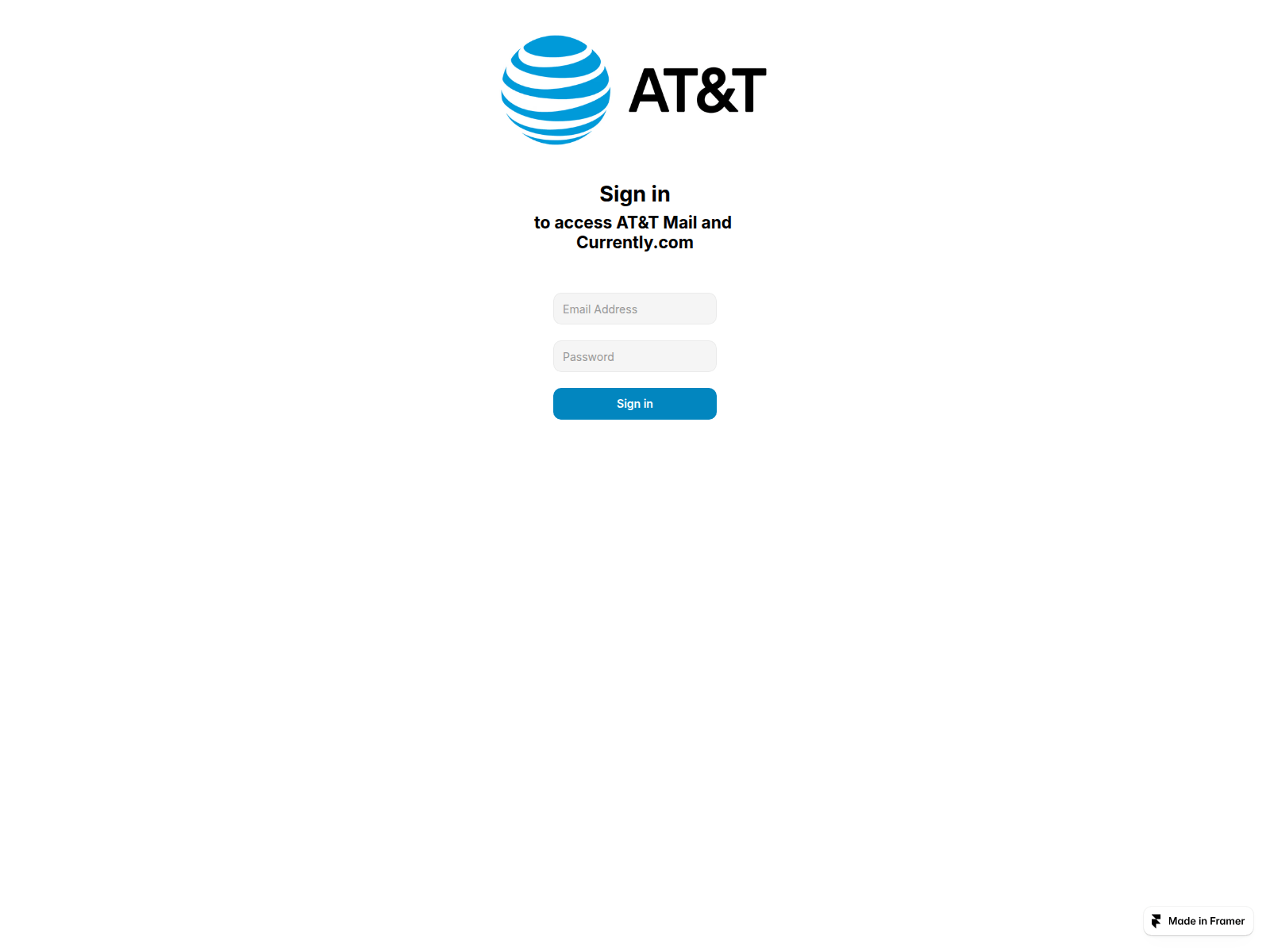 Screenshot of updatemaill00011com.framer.website