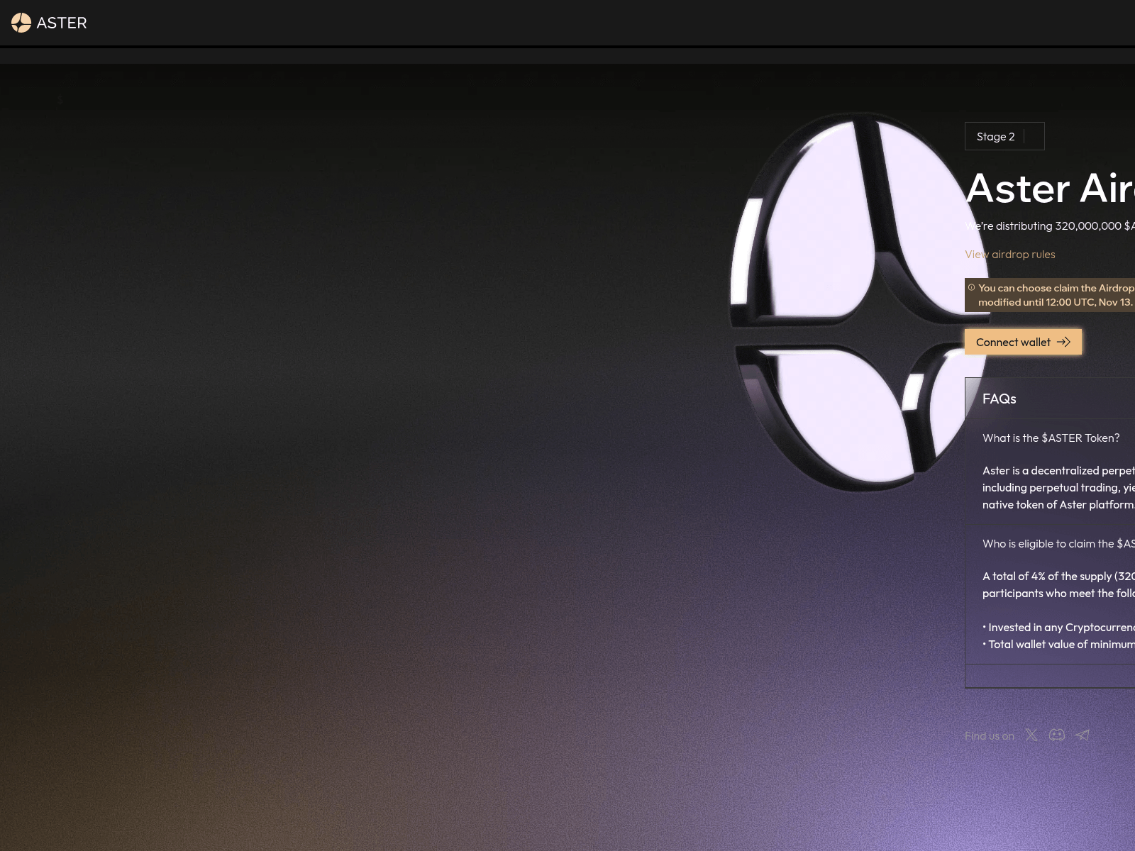 Screenshot of aster-drops.netlify.app