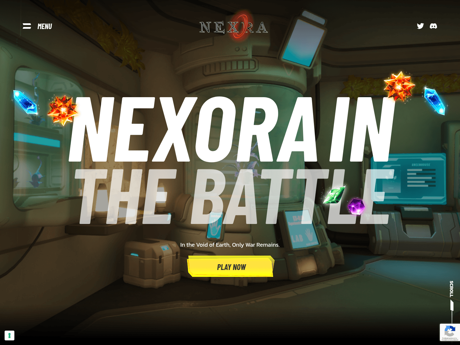 Screenshot of nexorapvp.com