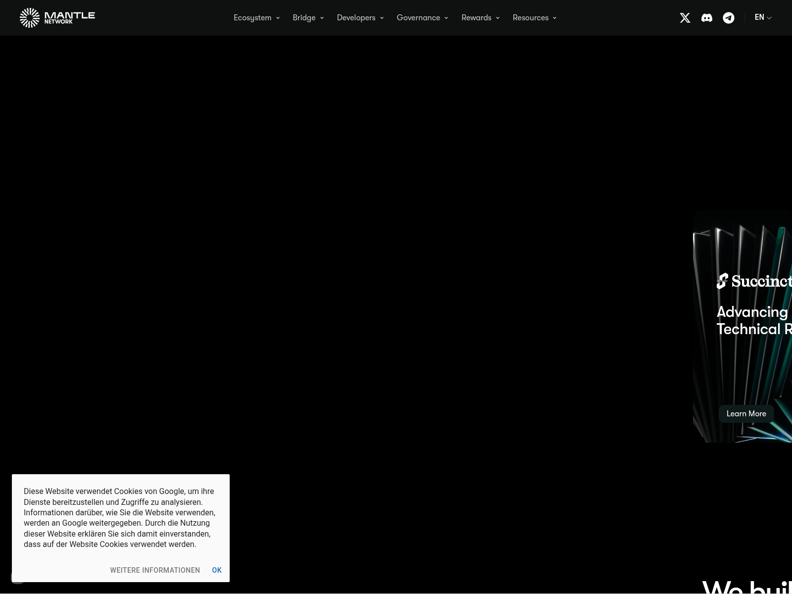 Screenshot of vote-mantles.xyz