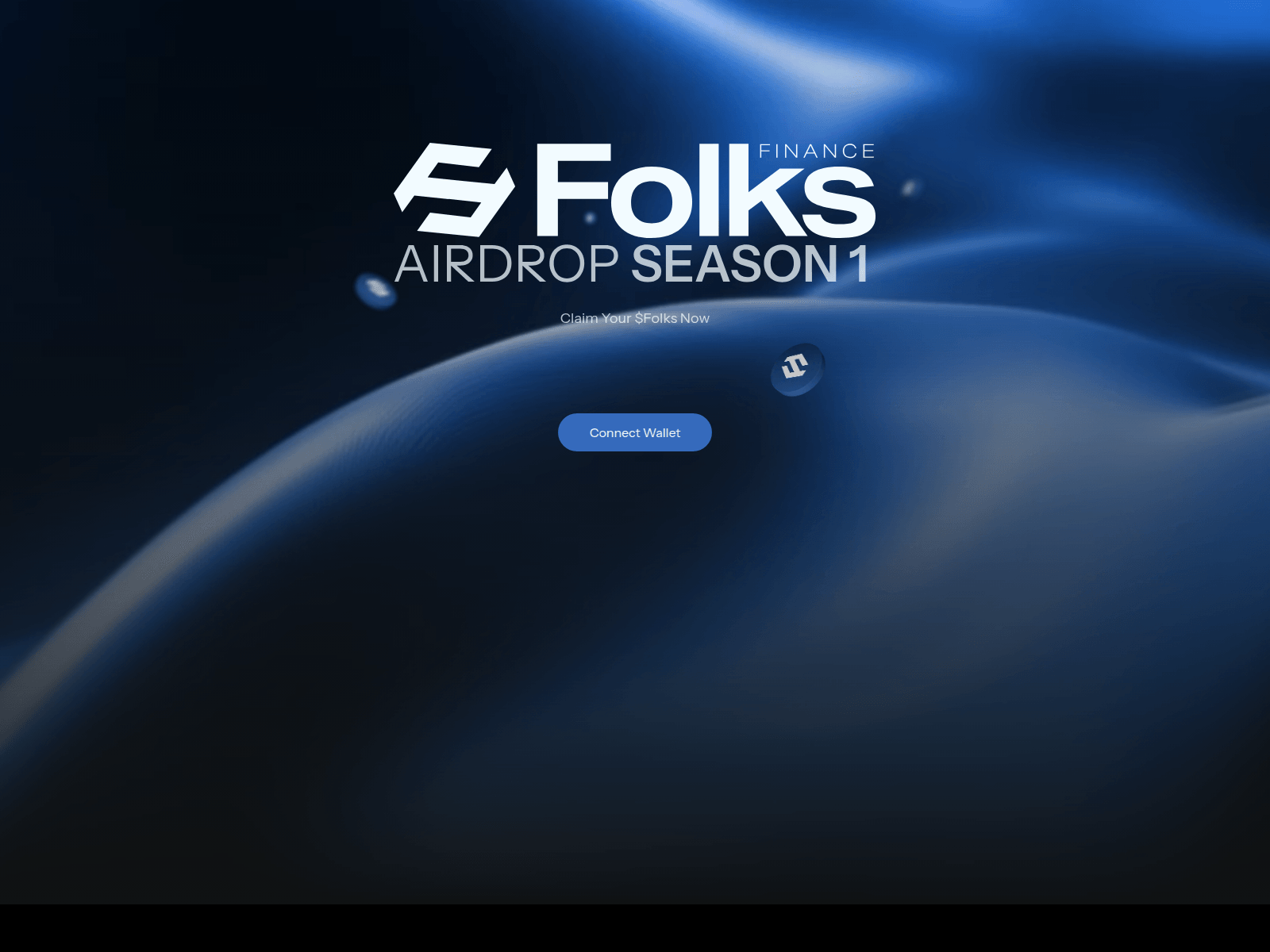 Screenshot of claim.foiks.finance