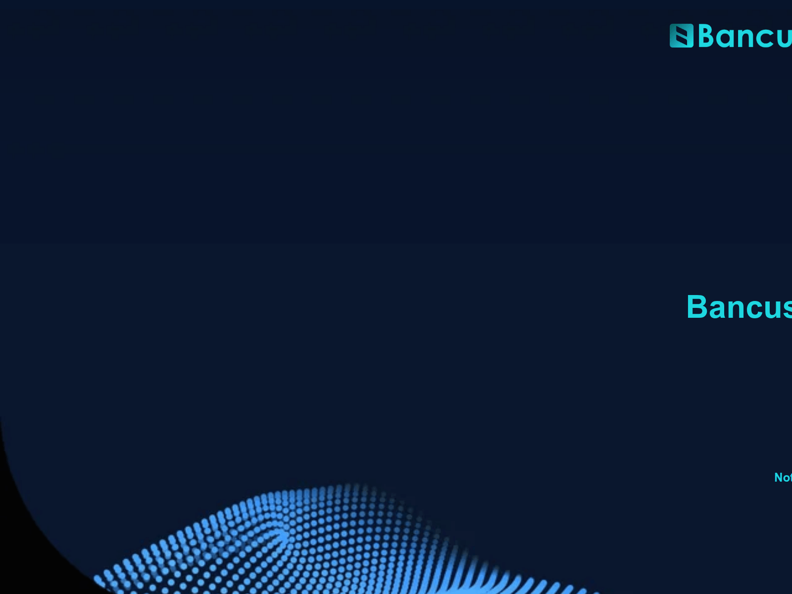 Screenshot of bancusportal.io