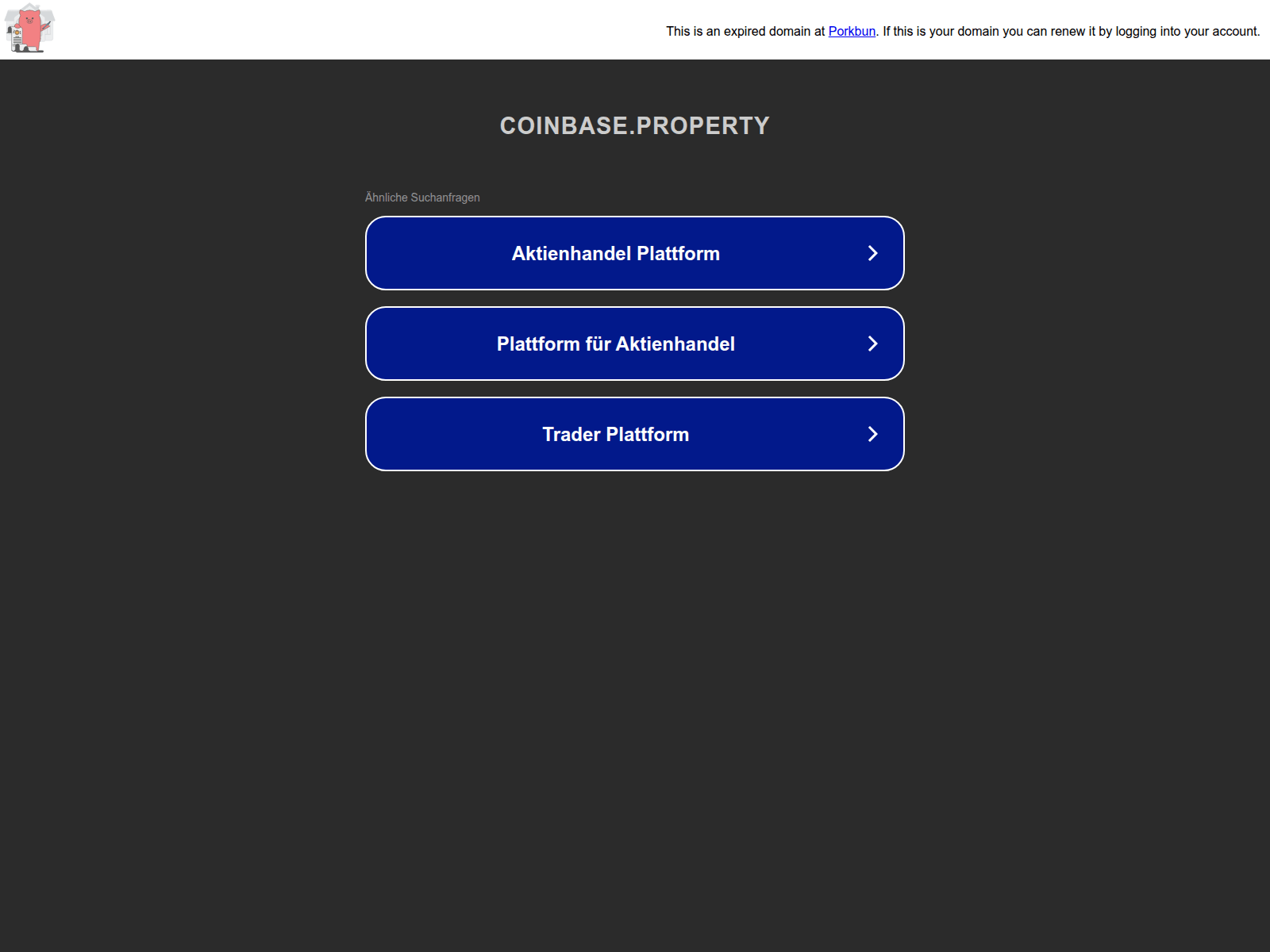 Screenshot of localtmp.coinbase.property
