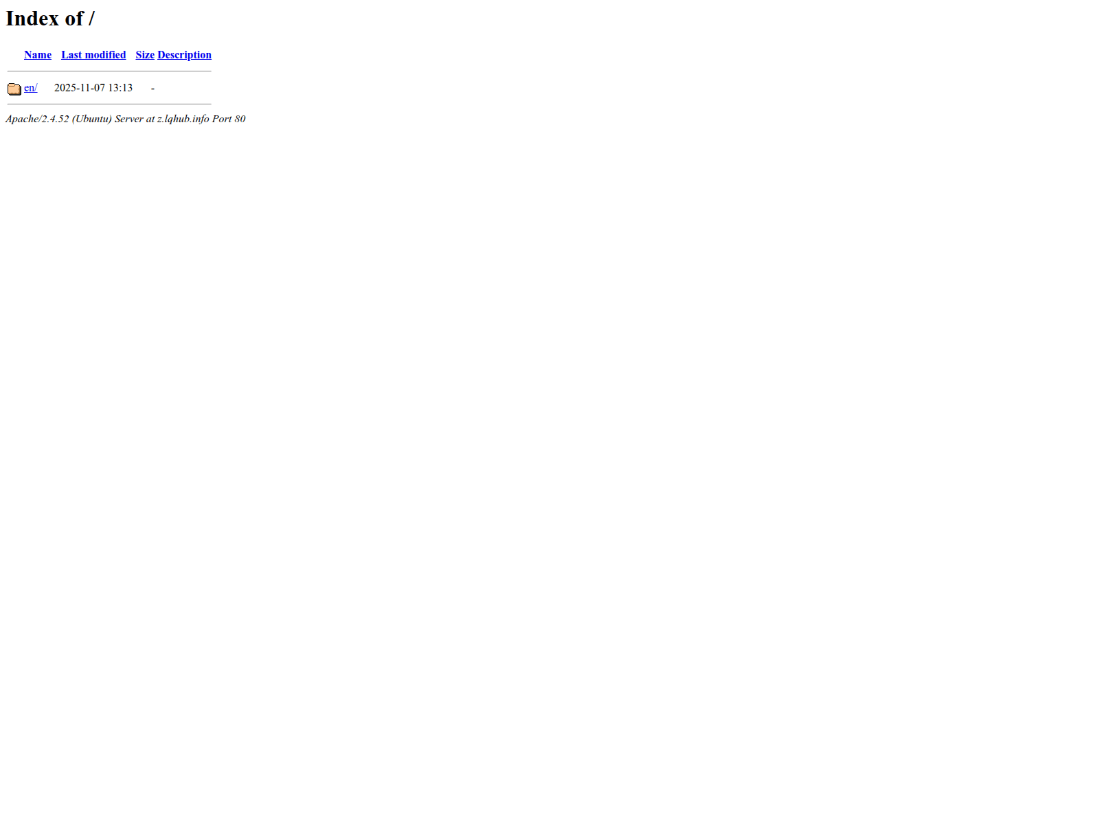 Screenshot of z.lqhub.info