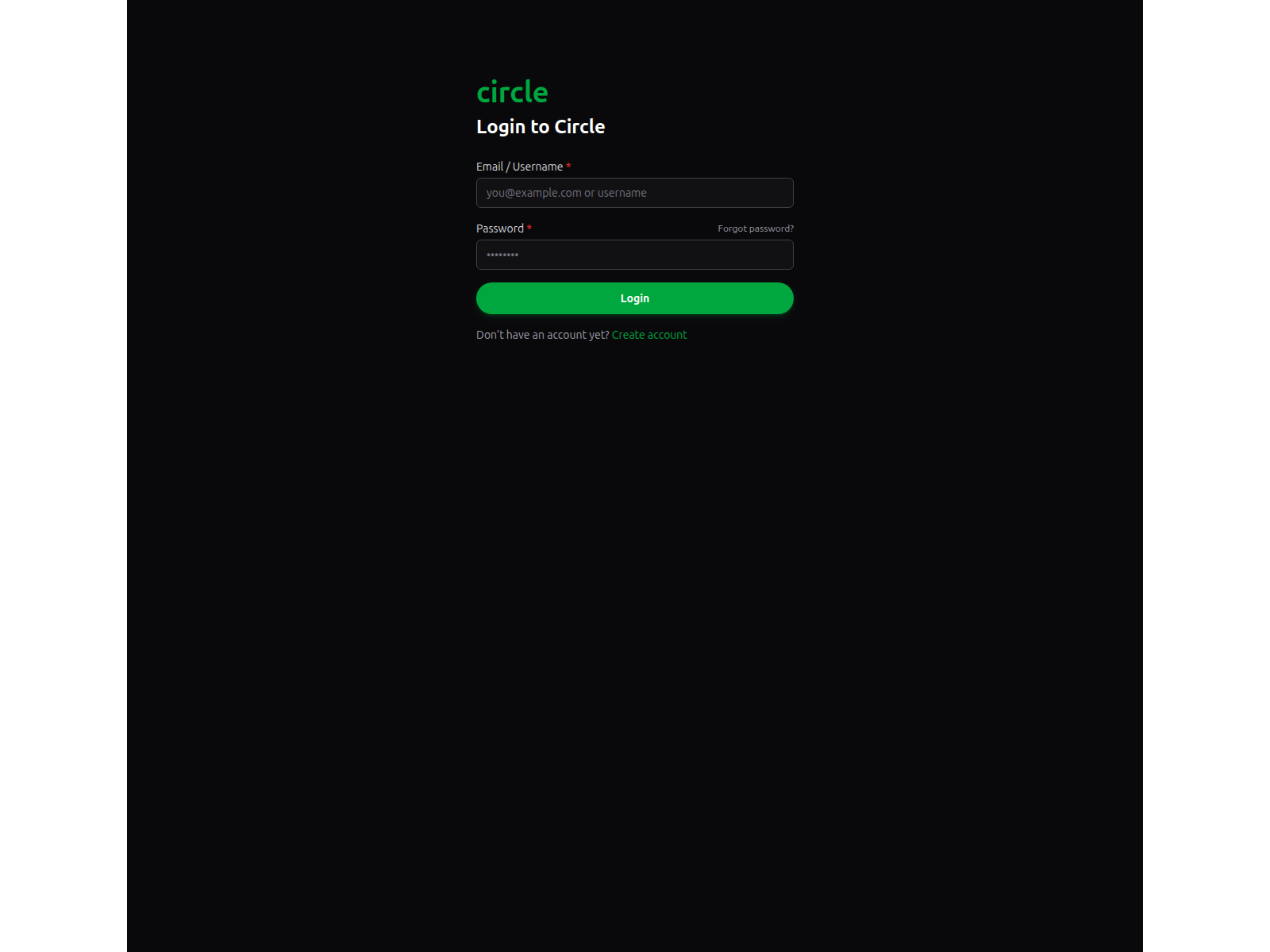 Screenshot of circle.teukusulthan.xyz