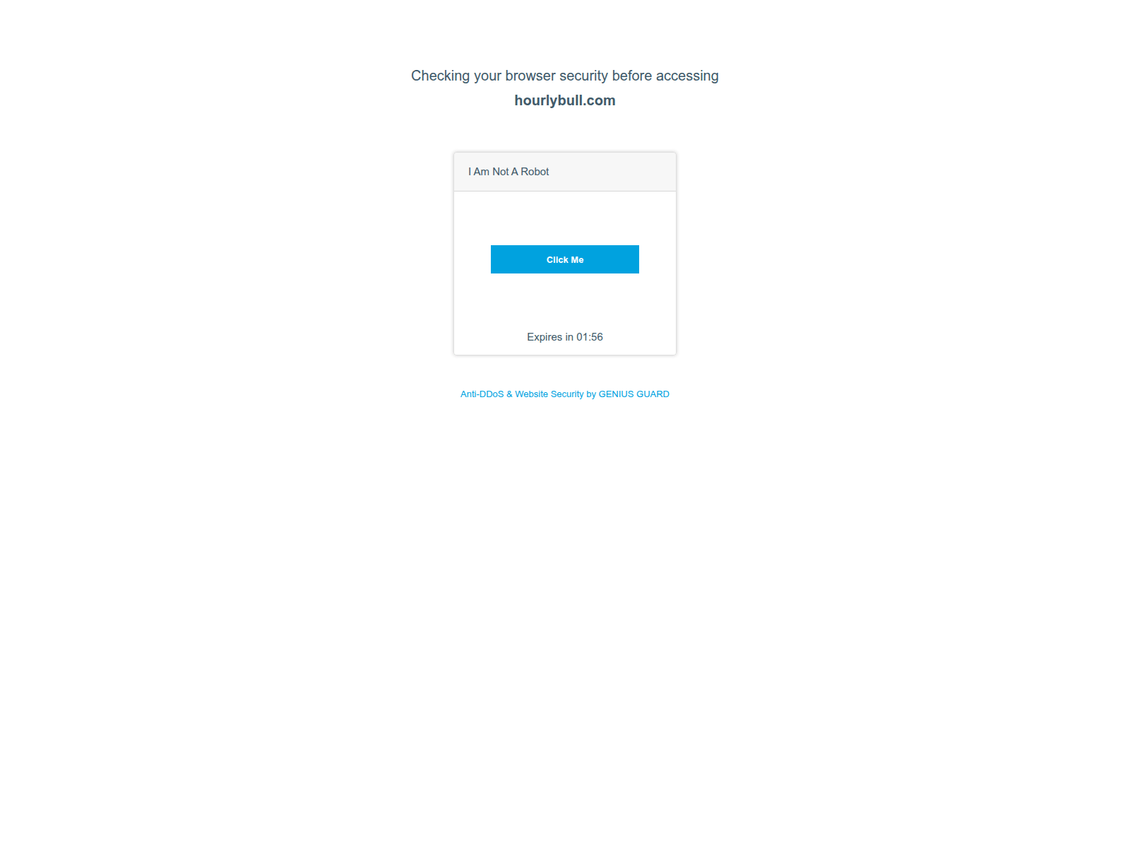 Screenshot of hourlybull.com