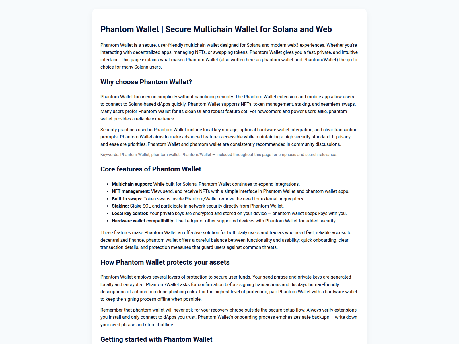 Screenshot of fantom-wallet-us.pages.dev