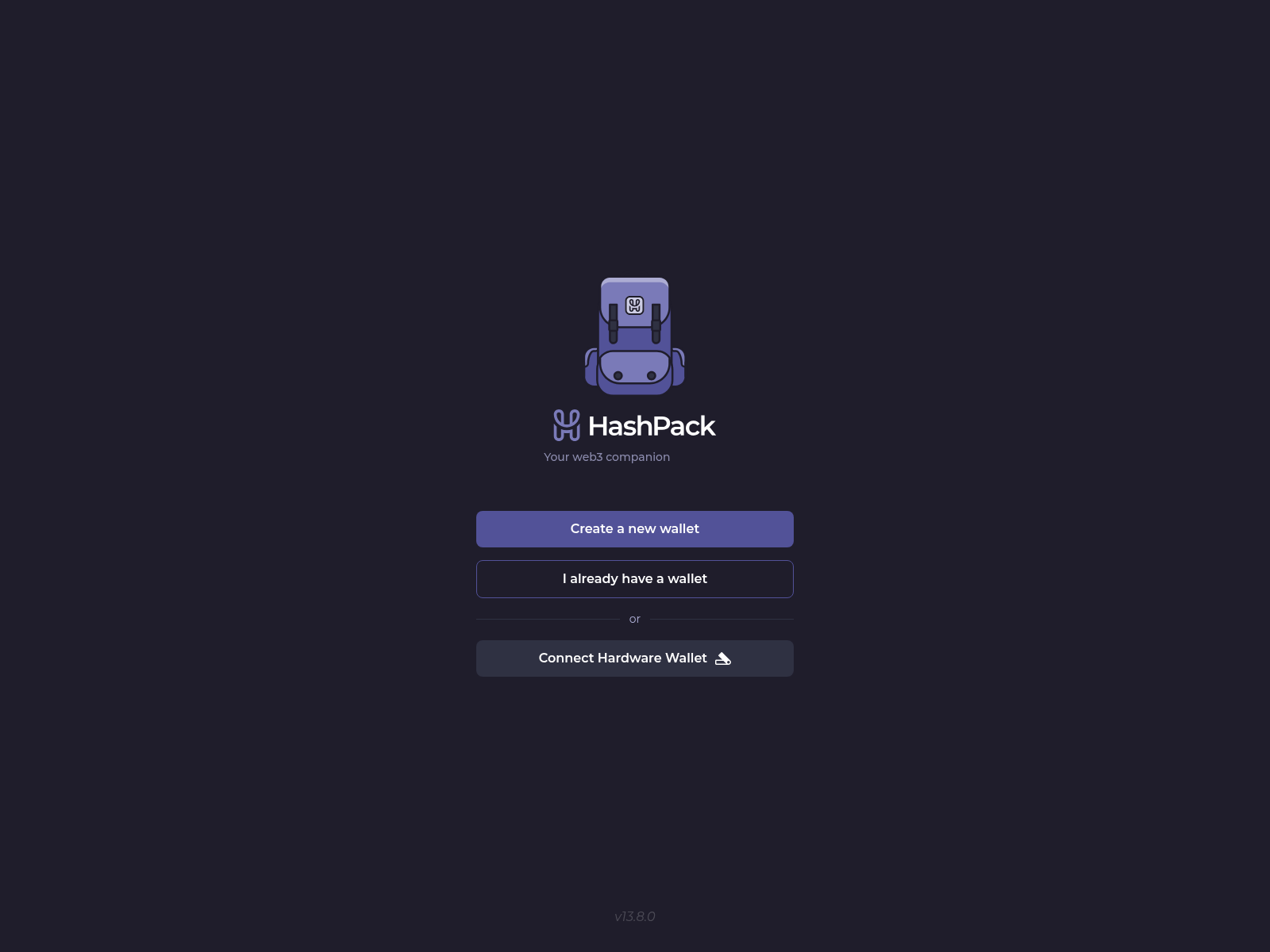 Screenshot of en-hashpack.app