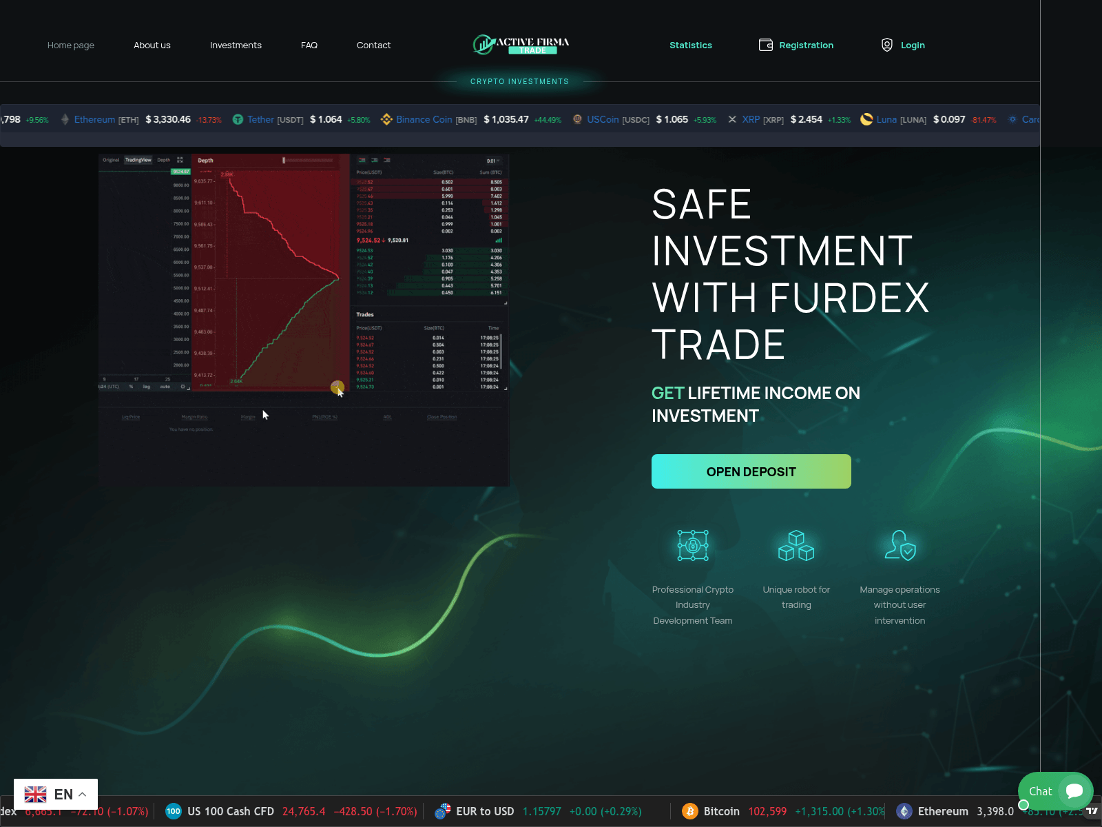 Screenshot of activefirma.com