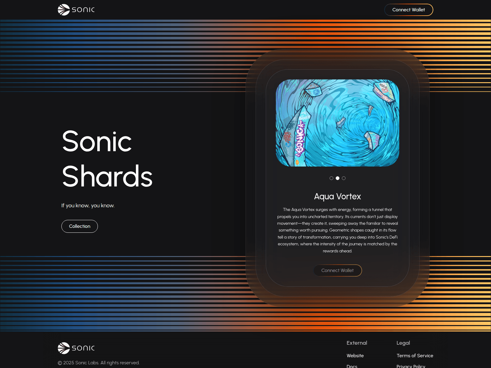 Screenshot of shardssoniclabs.online
